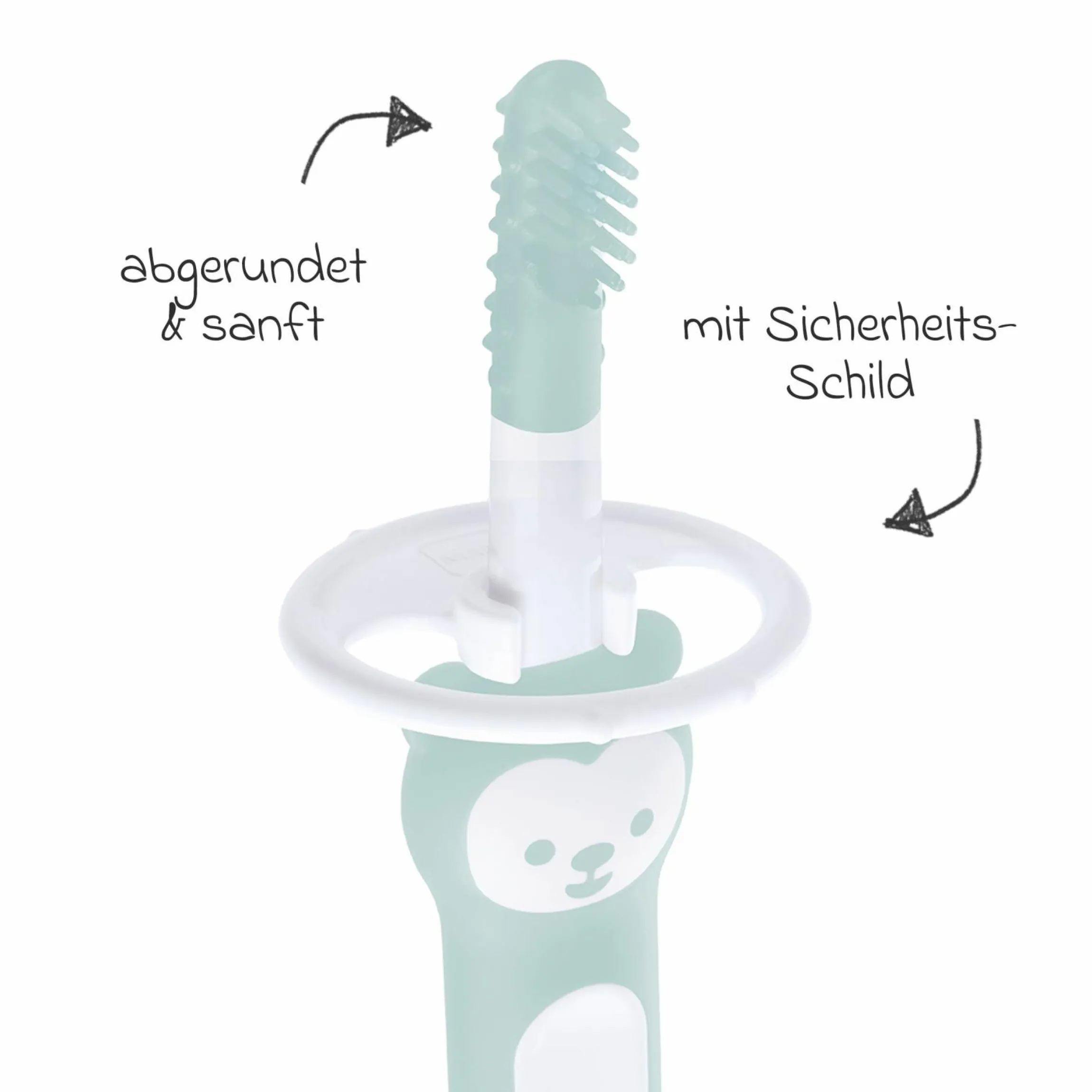 Massage-Zahnbürste Massaging Brush - Mint