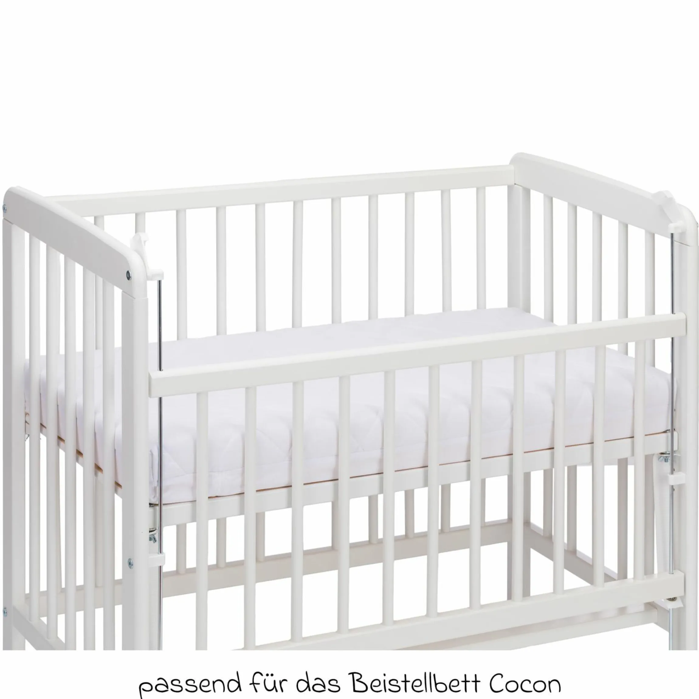 Matratze für Beistellbett Cocon 533+544 90 x 40 cm - Weiß
