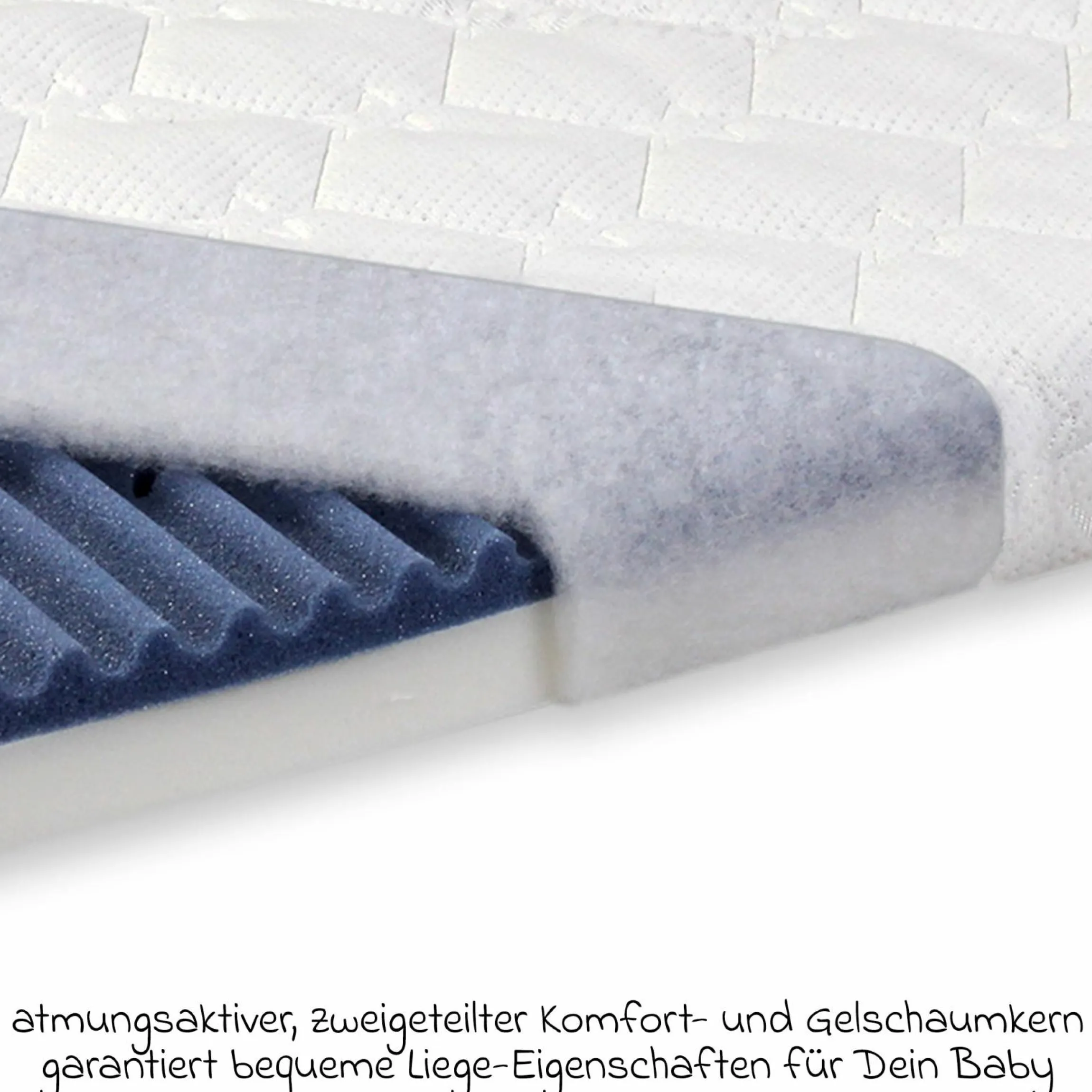 Matratze Intense AngelWave für Beistellbett Maxi, Boxspring, Comfort Plus - Kollektion 2024