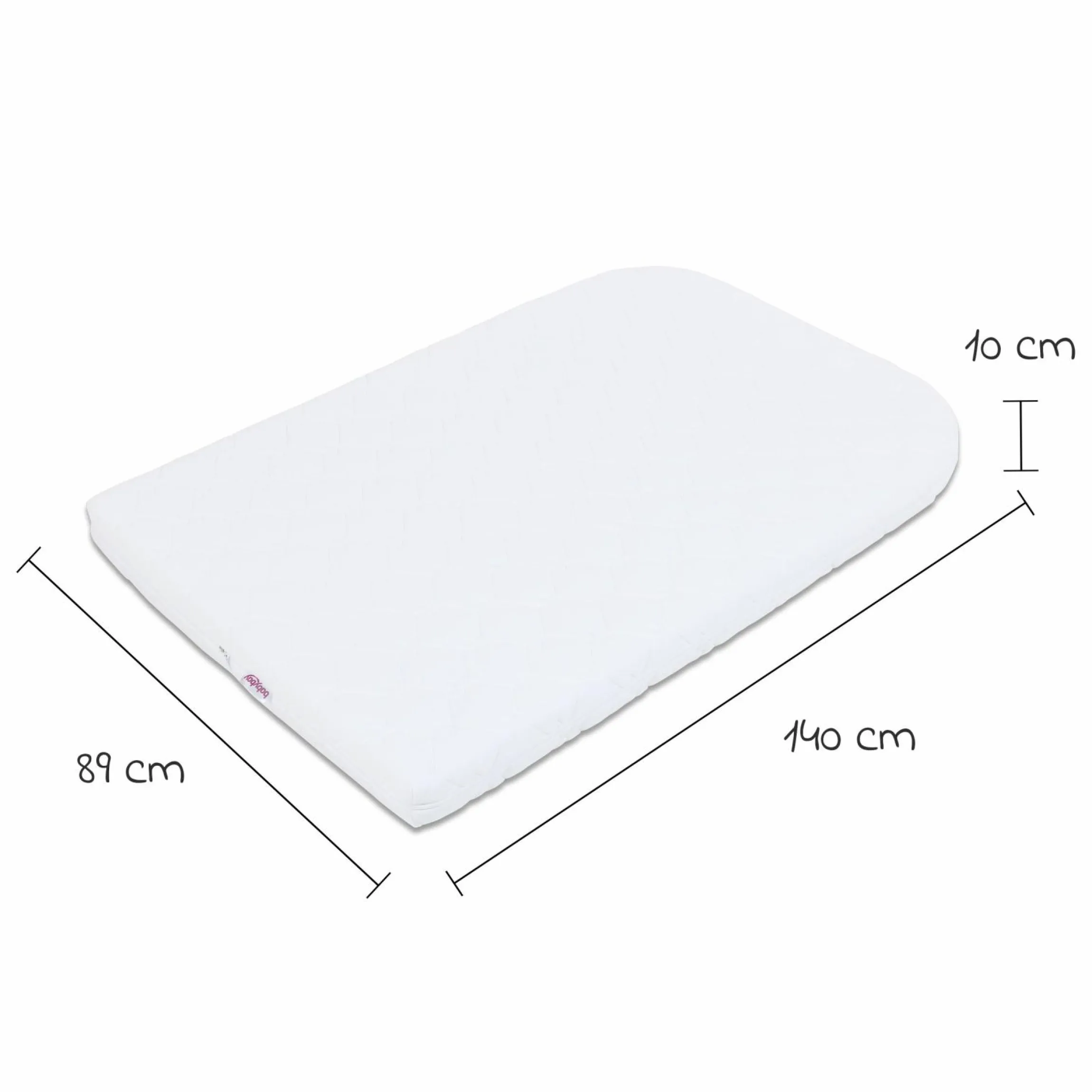 Matratze Klima extraluftig für Maxi, Boxspring, Comfort Plus Kinderbettumbausatz - Weiß - Kollektion 2024
