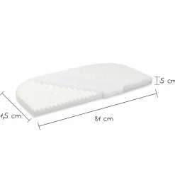 Matratze Klima Wave für Beistellbett Original - Weiß - Kollektion 2024