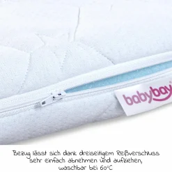 Matratze Medicot AngelWave für Beistellbett Maxi, Boxspring, Comfort Plus - Blau - Kollektion 2024