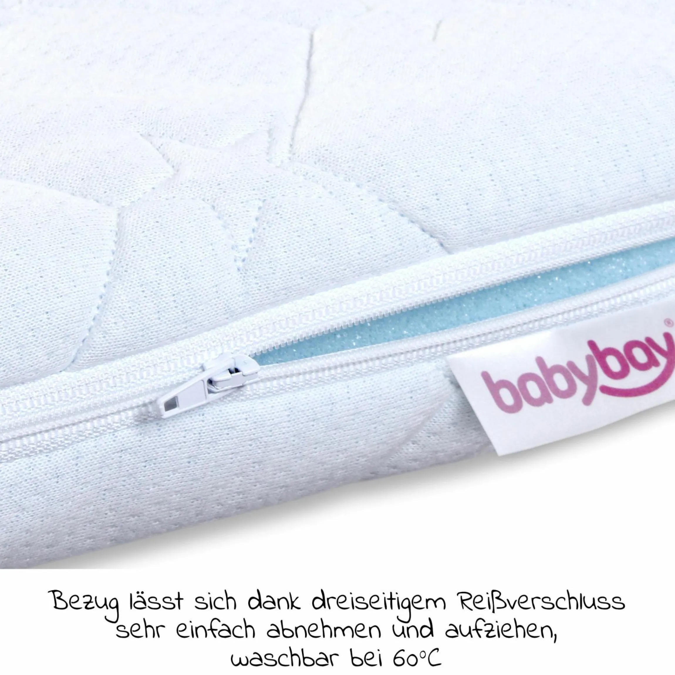 Matratze Medicot AngelWave für Beistellbett Maxi, Boxspring, Comfort Plus - Blau - Kollektion 2024