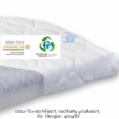 Matratze Medicot AngelWave für Beistellbett Maxi, Boxspring, Comfort Plus - Blau - Kollektion 2024