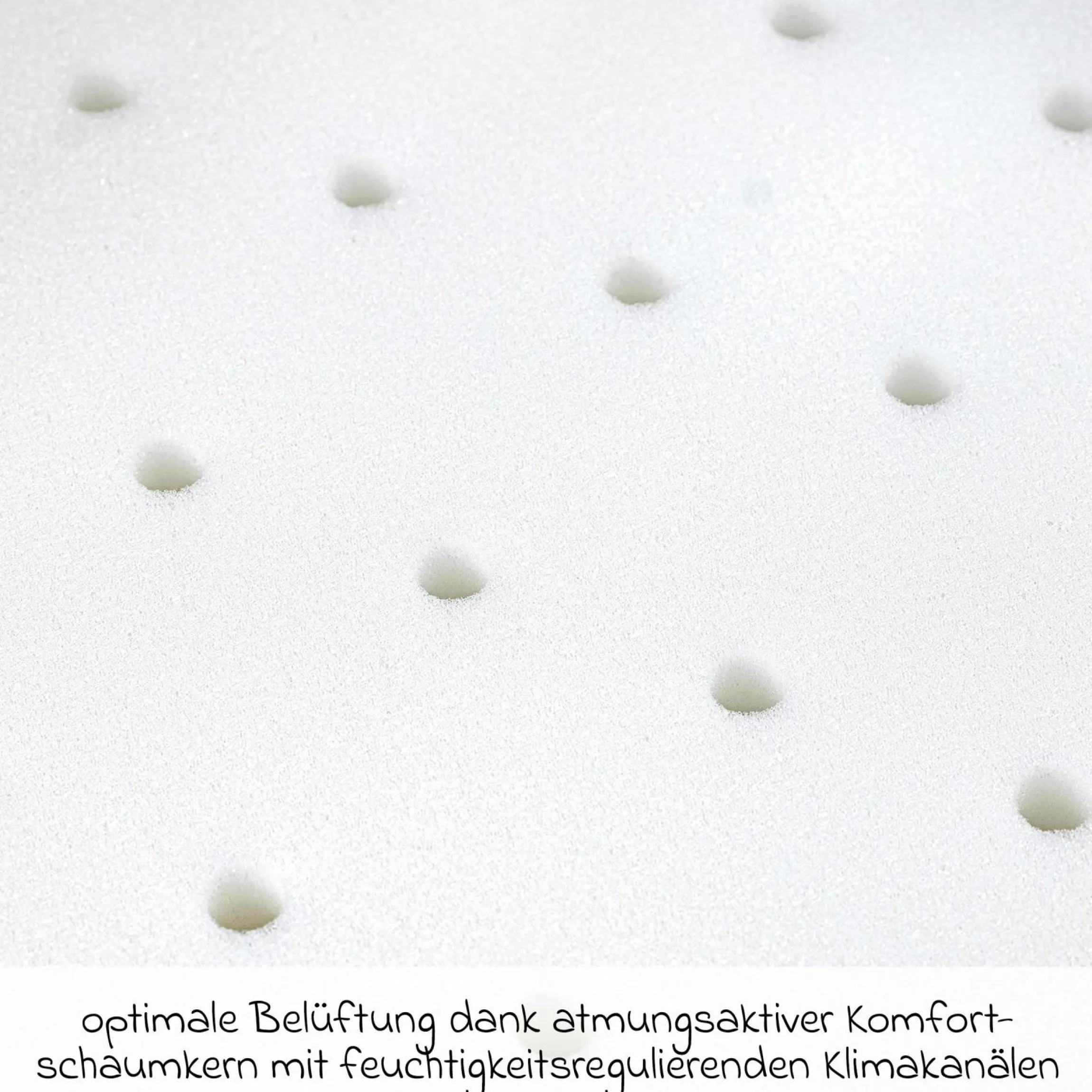 Matratze Medicott extraluftig für Original Kinderbettumbausatz - Weiß - Kollektion 2024
