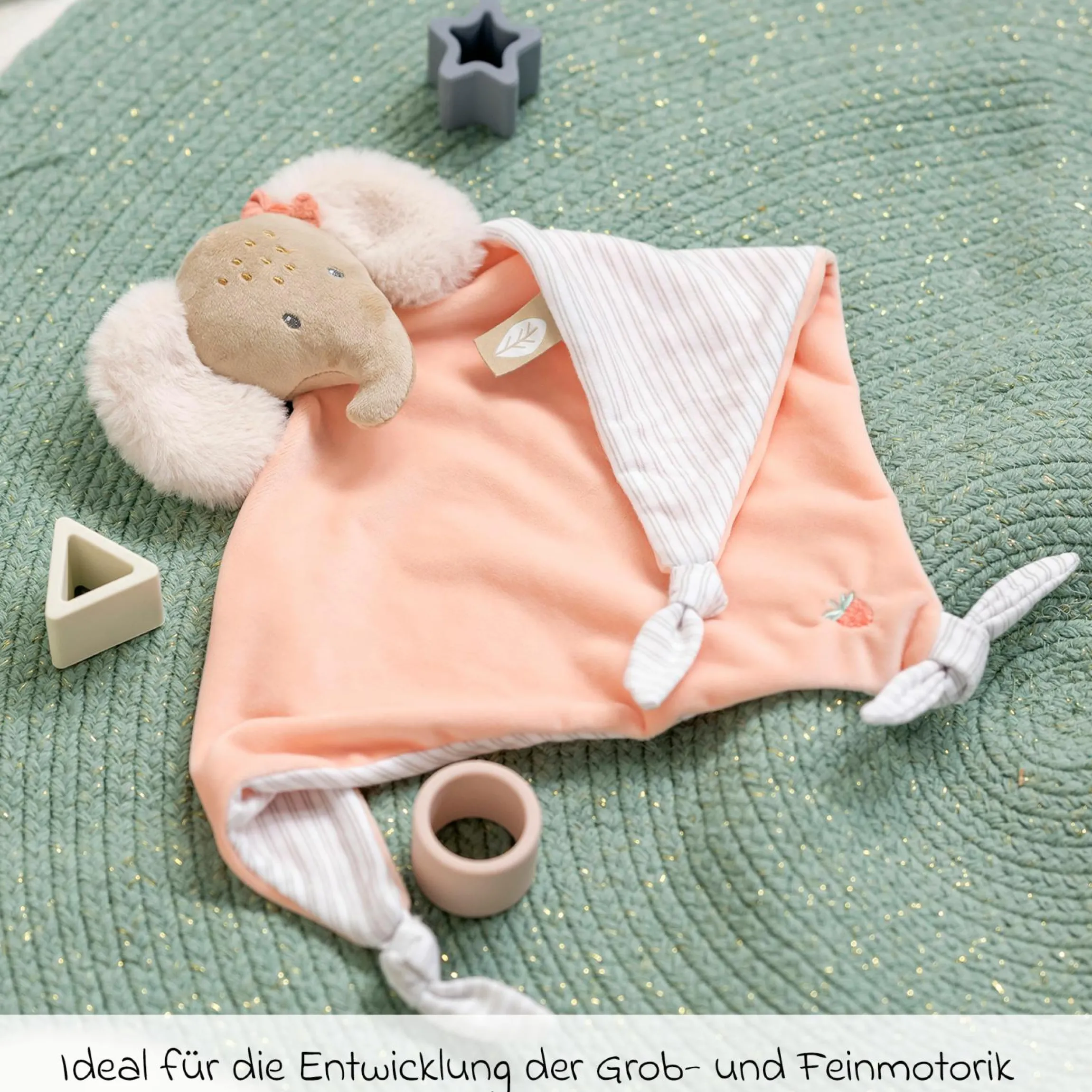 Maxi-Schmusetuch 65 x 40 cm - Elefant Oli