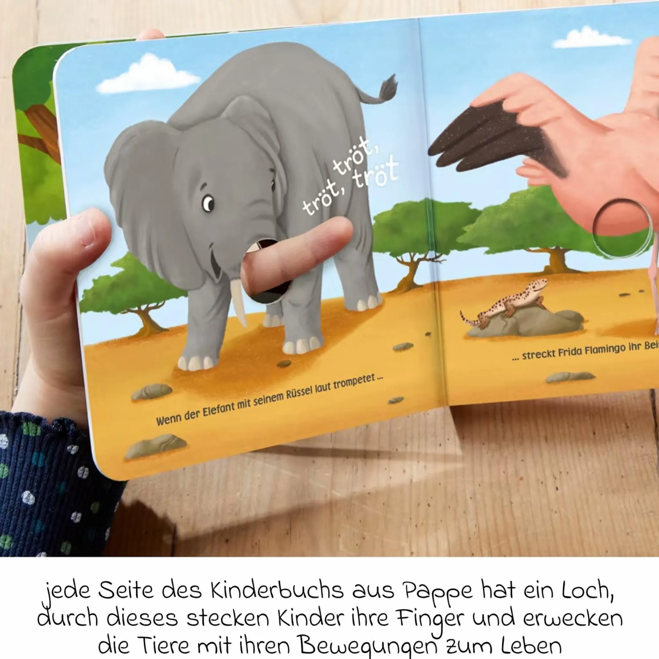Mein Fingerspielbuch - Frida Flamingo
