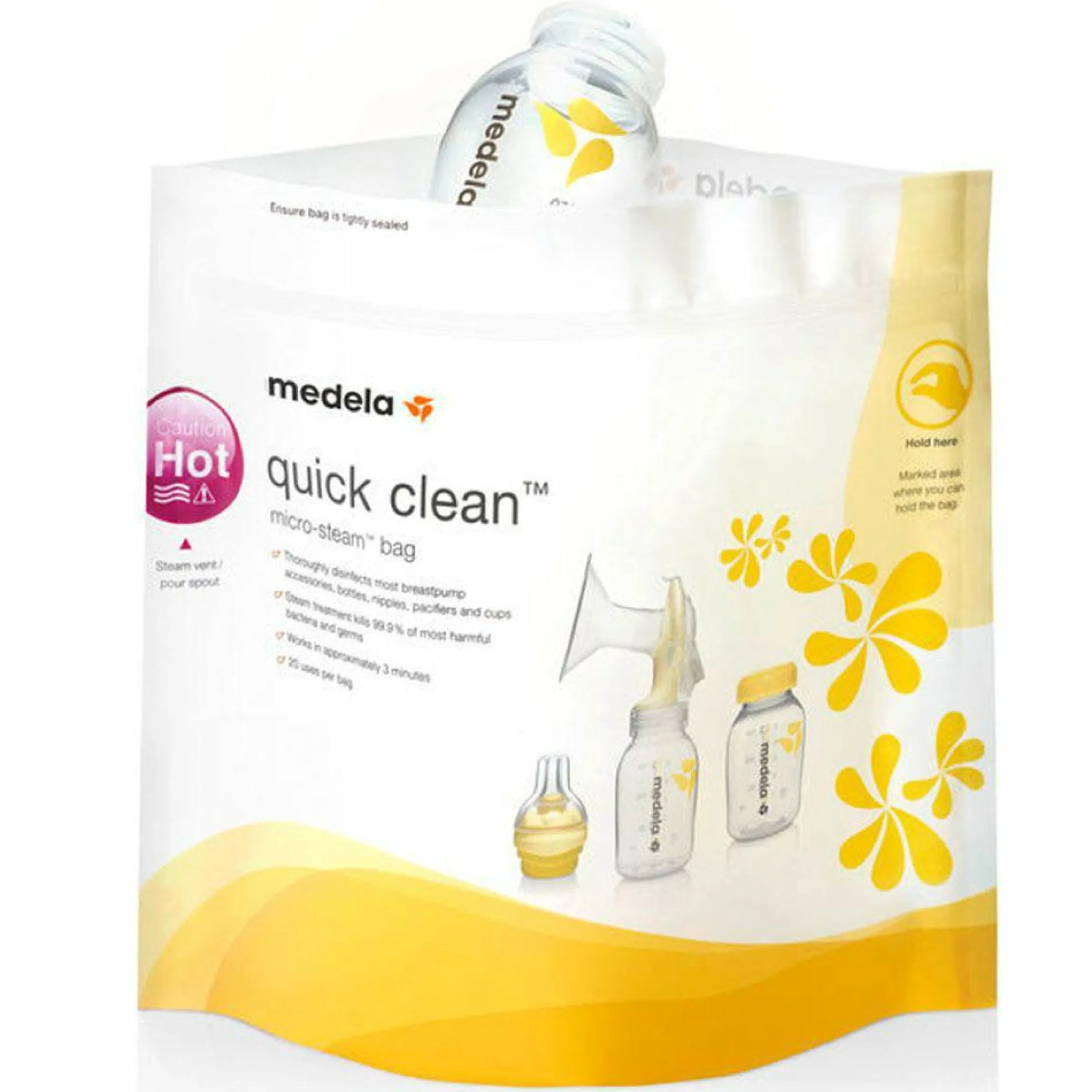 Mikrowellen-Beutel 5er Pack Quick Clean