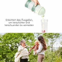 Milchpulverportionierer - Green