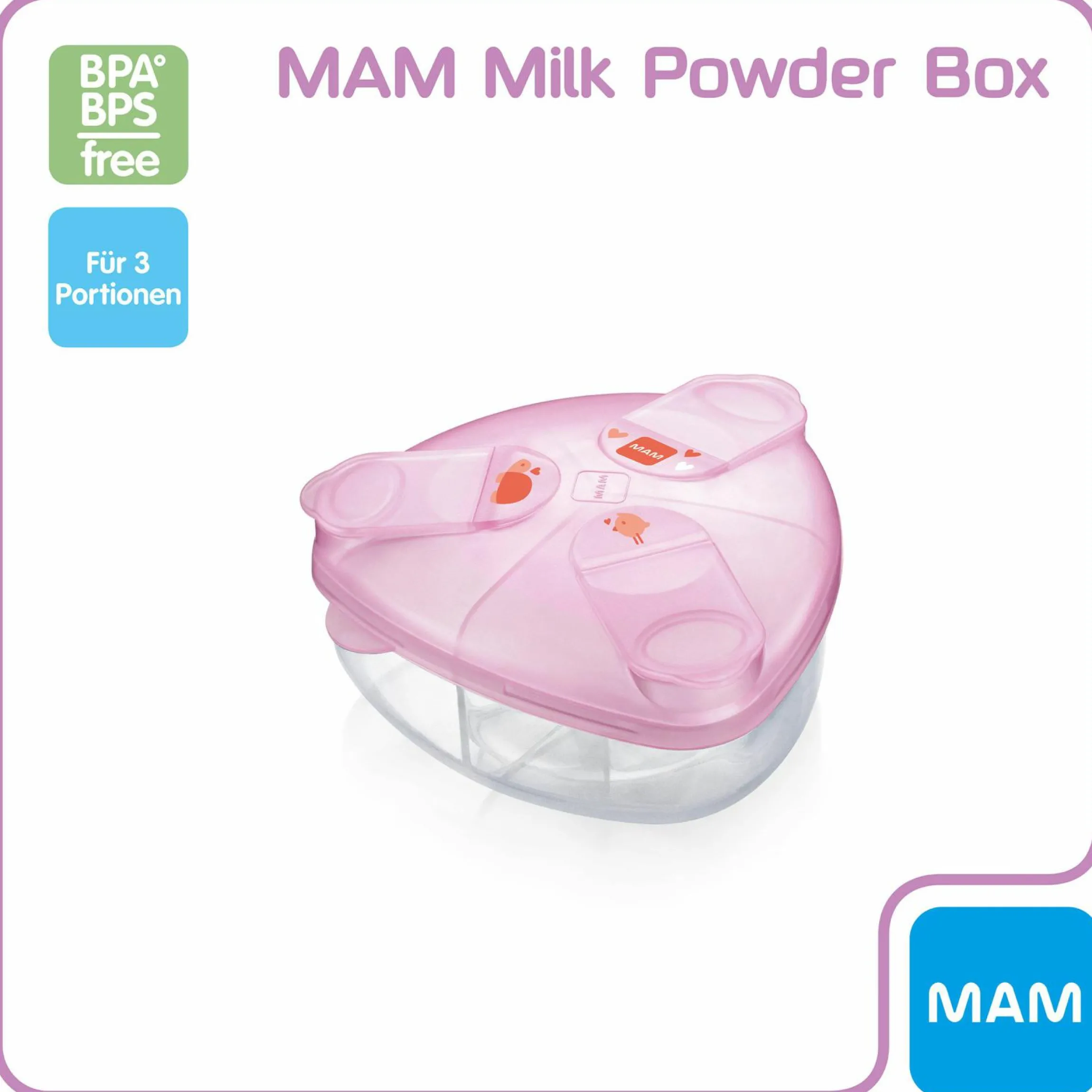 Milchpulverspender Milk Powder Box - Schildkröte & Vogel