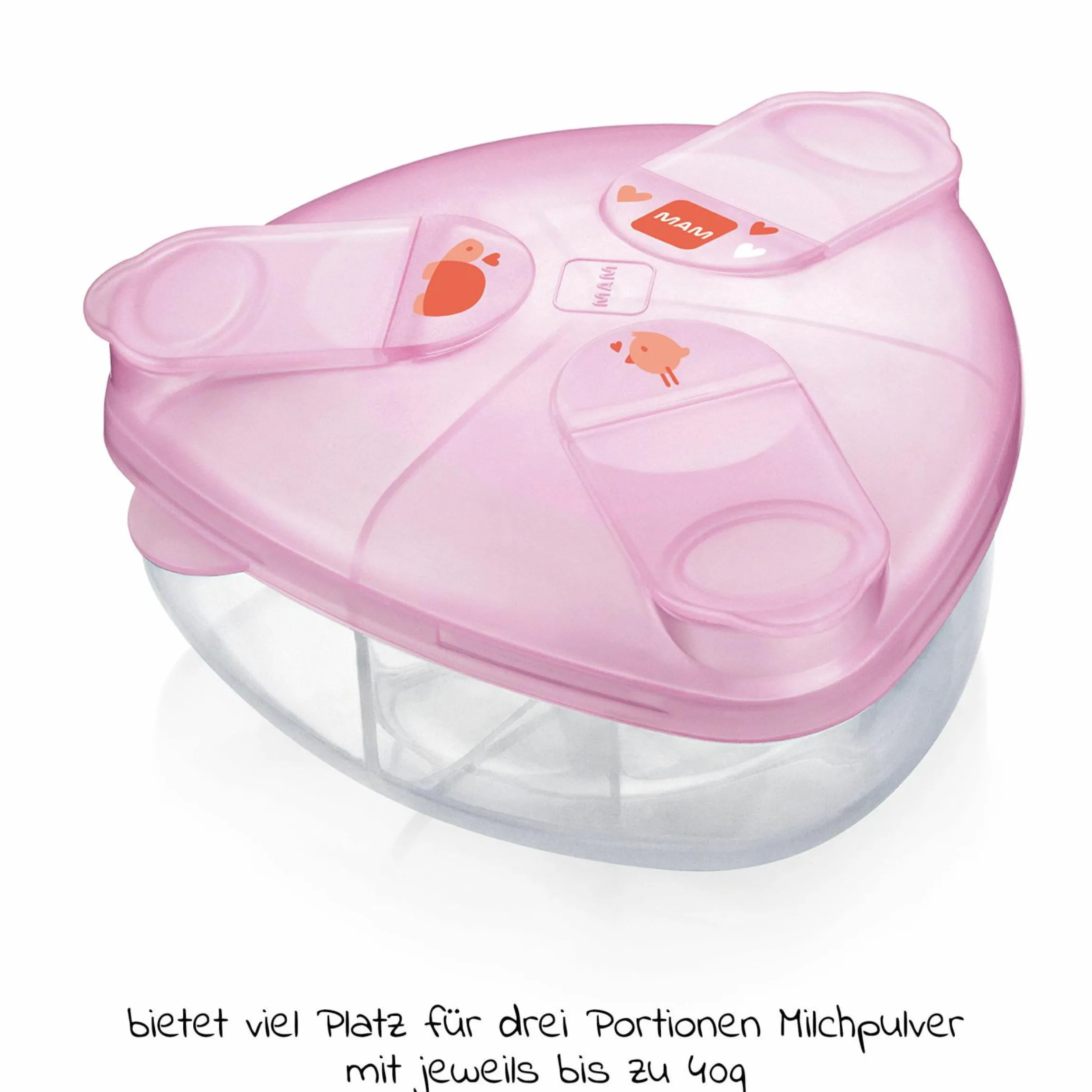 Milchpulverspender Milk Powder Box - Schildkröte & Vogel