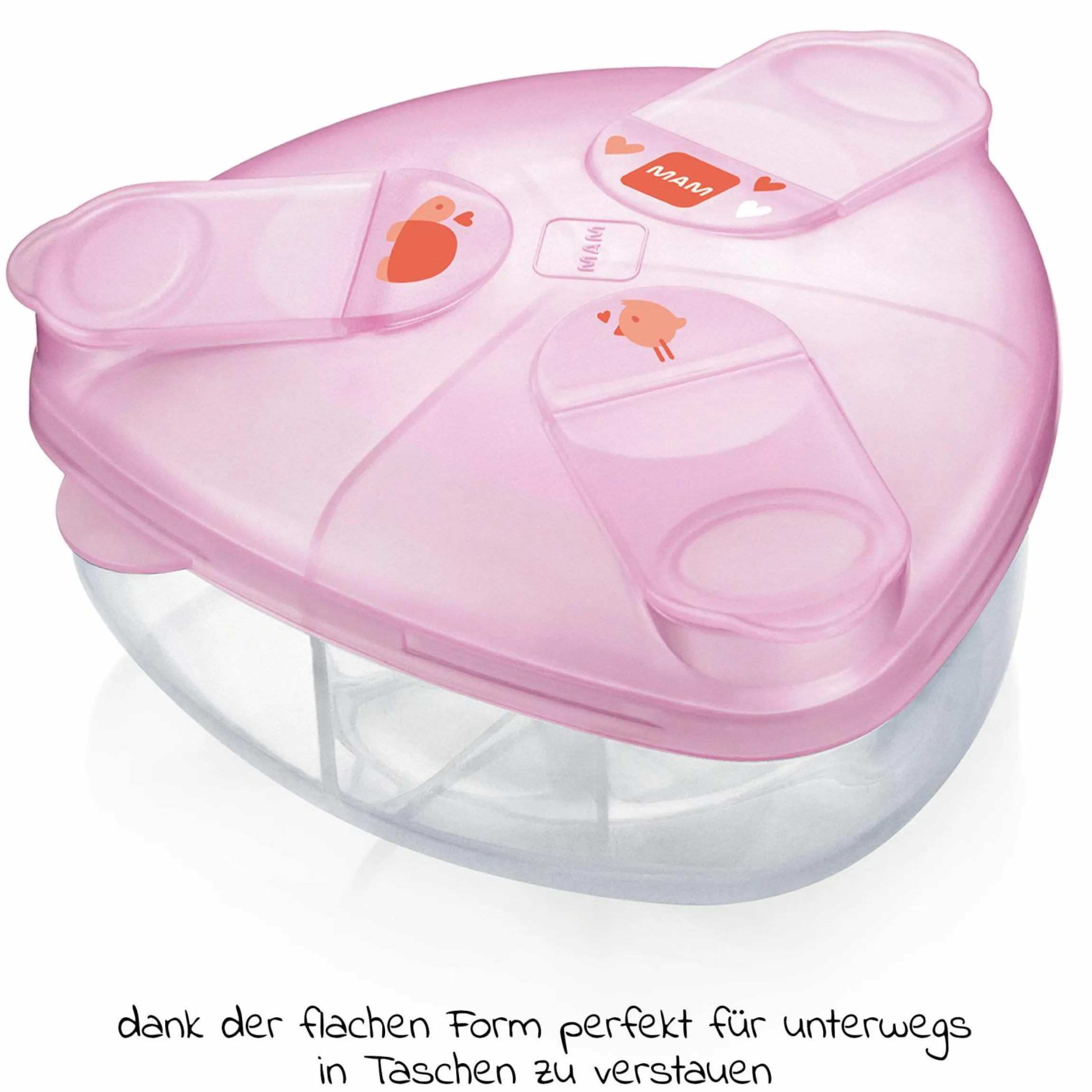 Milchpulverspender Milk Powder Box - Schildkröte & Vogel