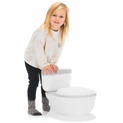 Mini Toilette Marlin mit Spülgeräusch und 6 Melodien, Extrafach inkl. herausnehmbarem Behälter