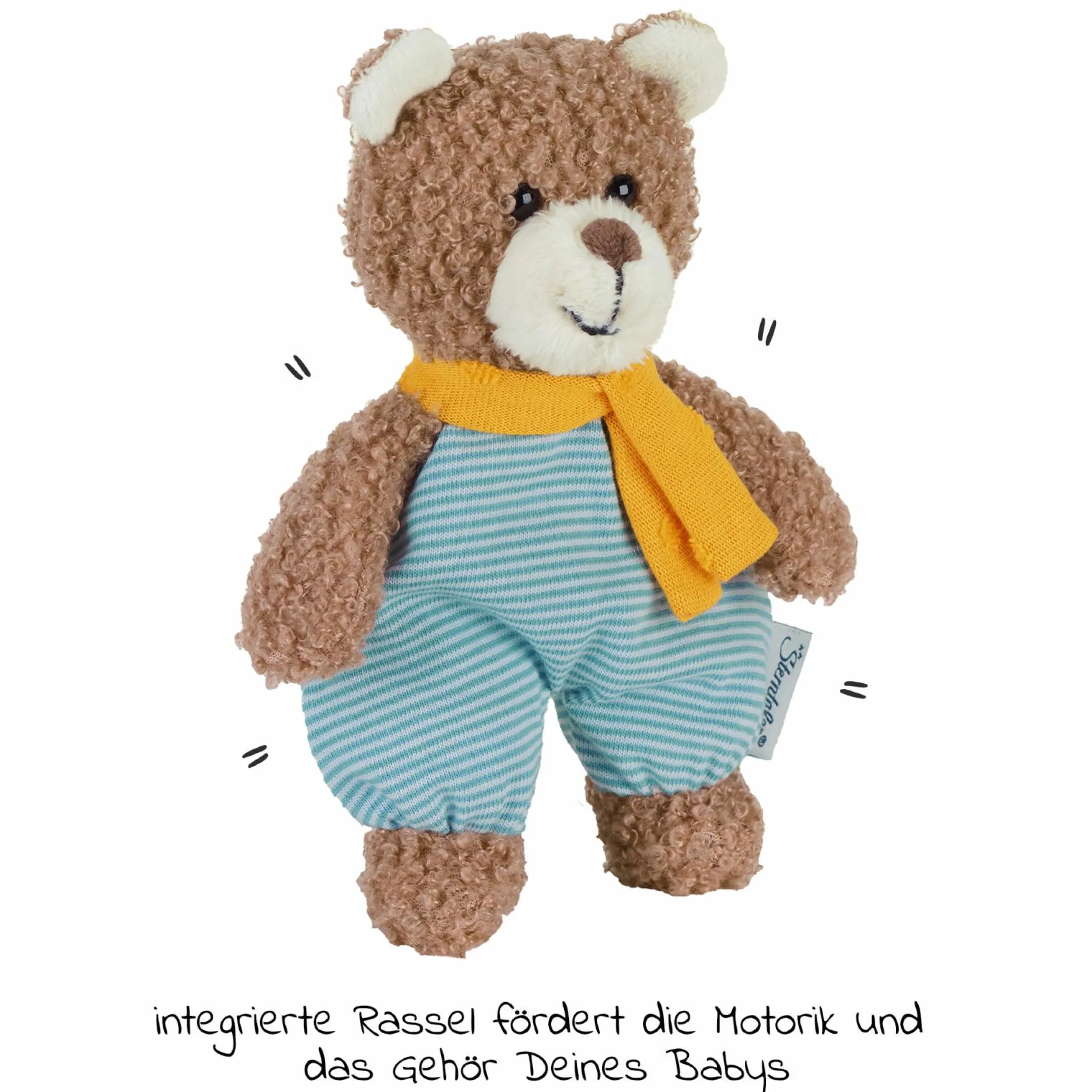 Mini-Spieltier / Rassel - Bär Ben