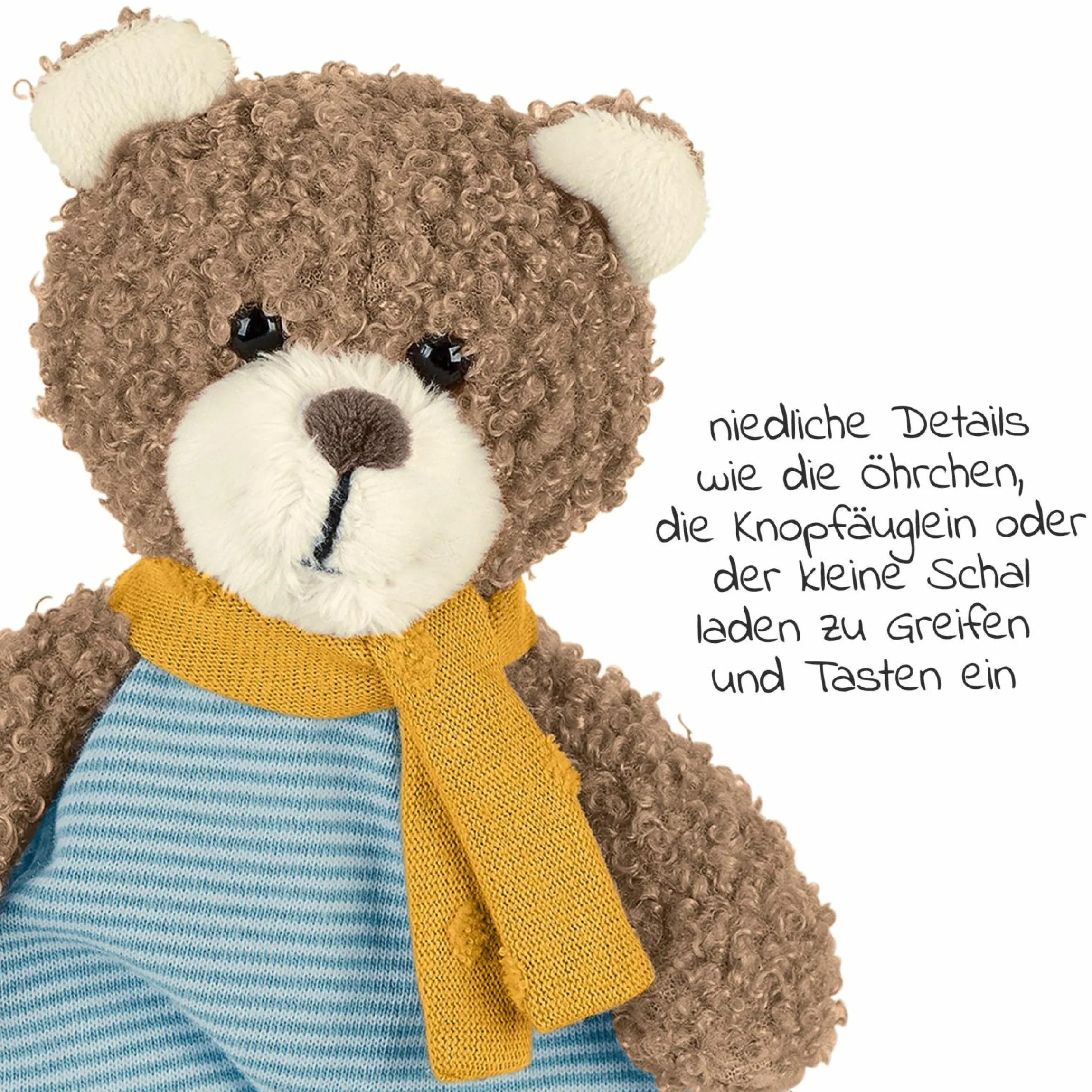 Mini-Spieltier / Rassel - Bär Ben
