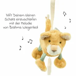 Mini-Spieluhr 16 cm - Löwe Leo