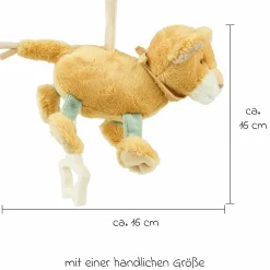 Mini-Spieluhr 16 cm - Löwe Leo