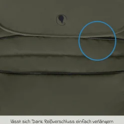 Mitwachsende Beindecke für Kinderwagen - Pure - Avocado - Kollektion 2025