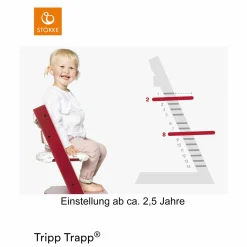 Mitwachsender Treppenhochstuhl Tripp Trapp® Buchenholz - Natural / Natur