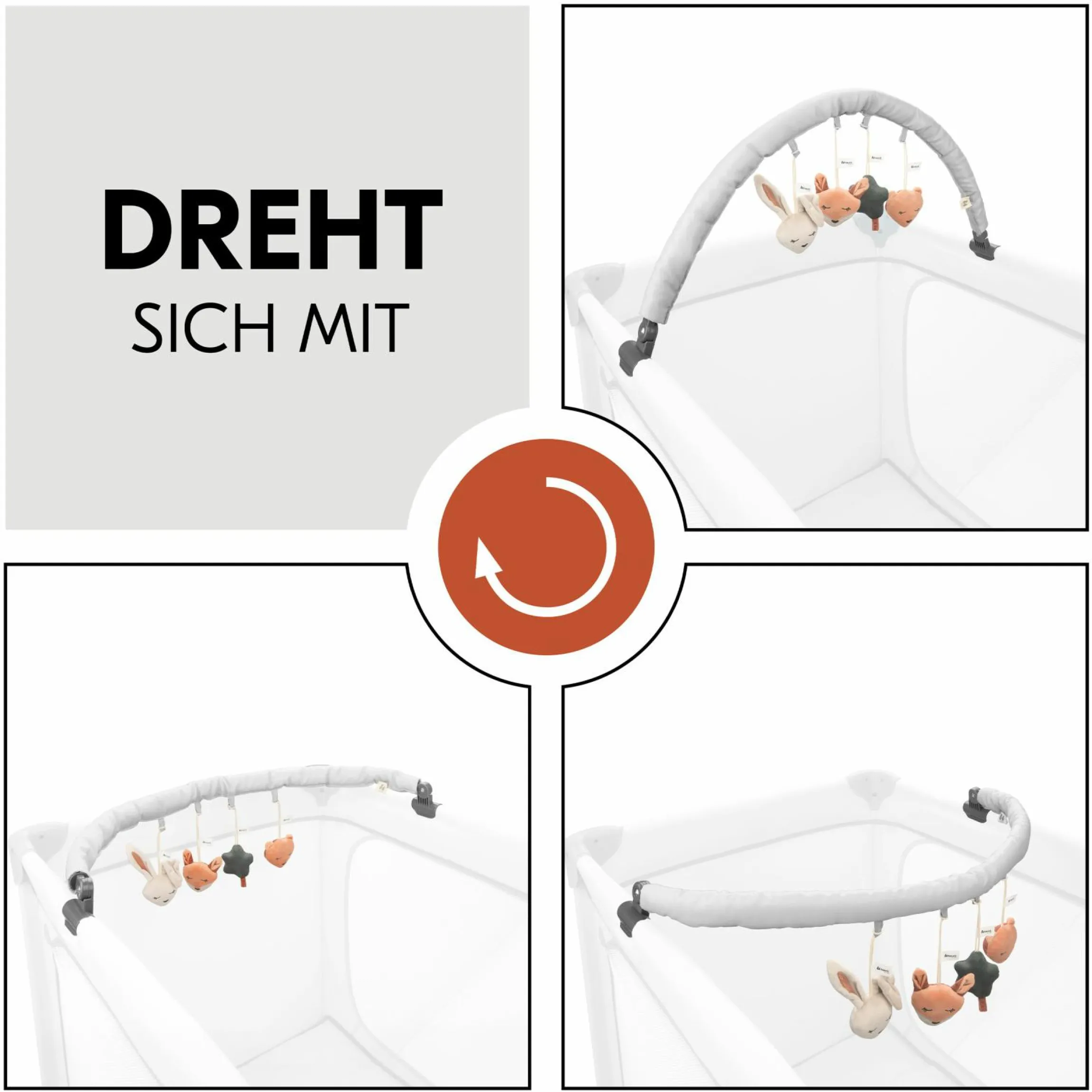 Mobile für Reisebett Travel Bed Mobile - Forest