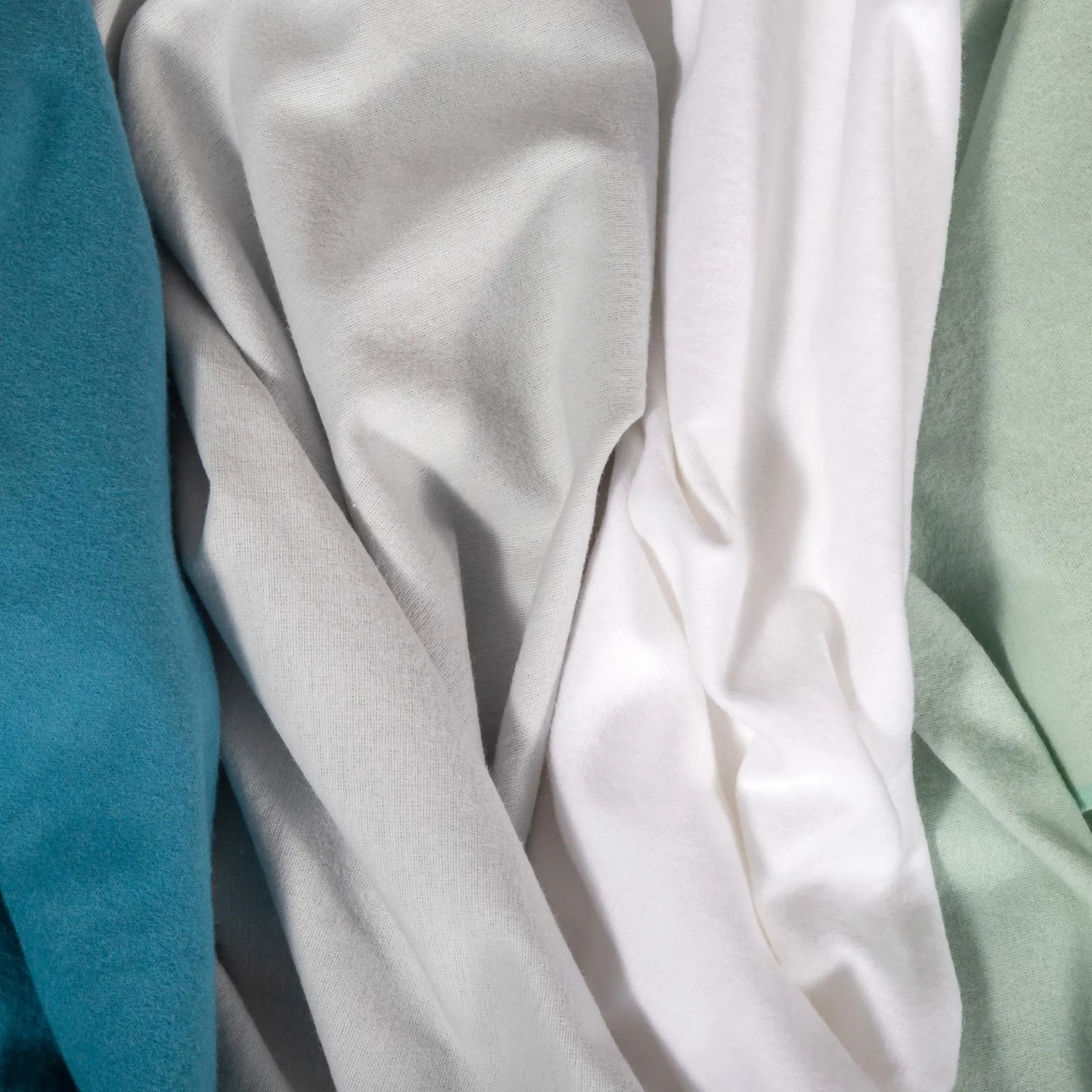 Moltontuch / Moltonwindel 4er Pack 80 x 80 cm - Patina / Mint