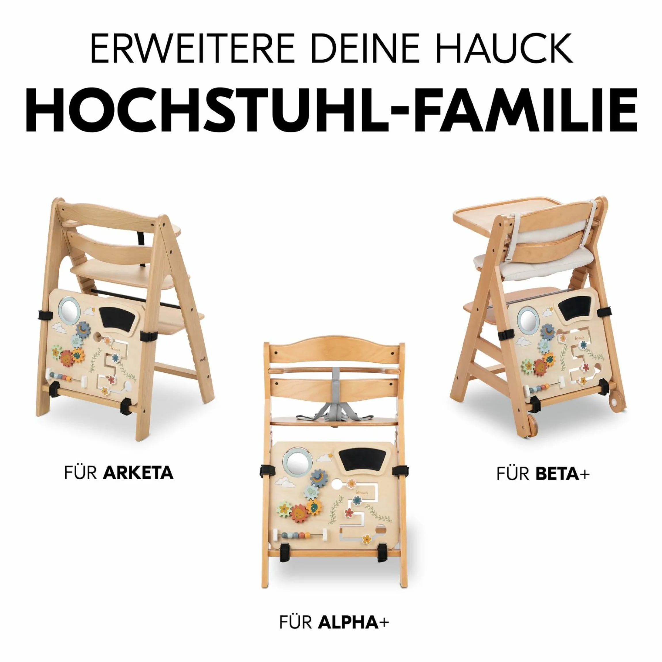 Motorik-Spielbrett Play Board für Alpha, Beta & Arketa Hochstuhl