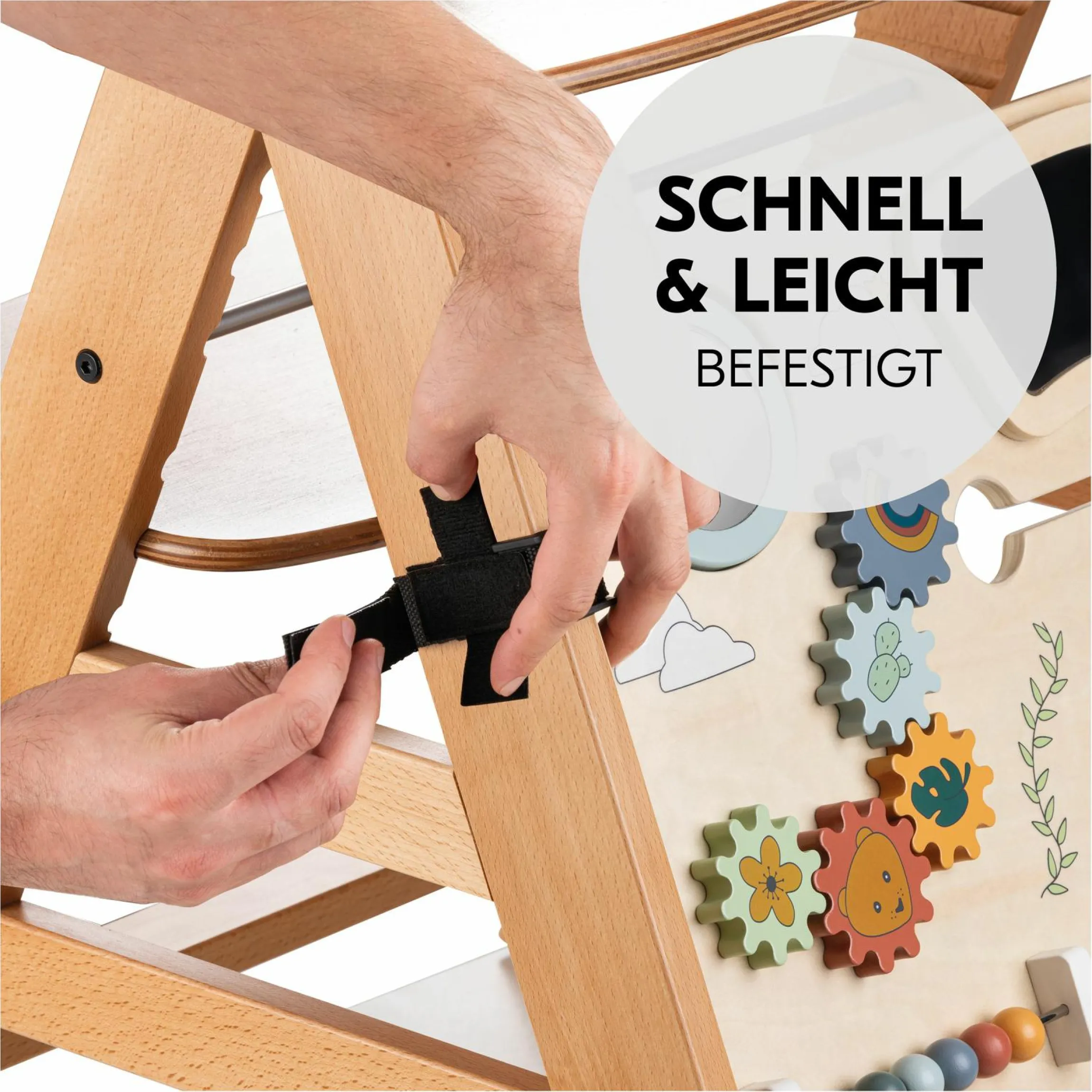 Motorik-Spielbrett Play Board für Alpha, Beta & Arketa Hochstuhl