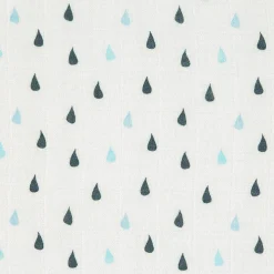 Mulltuch 3er Pack Heavenly Soft Swaddle L - Bambus 80 x 80 cm - Little Water Whale