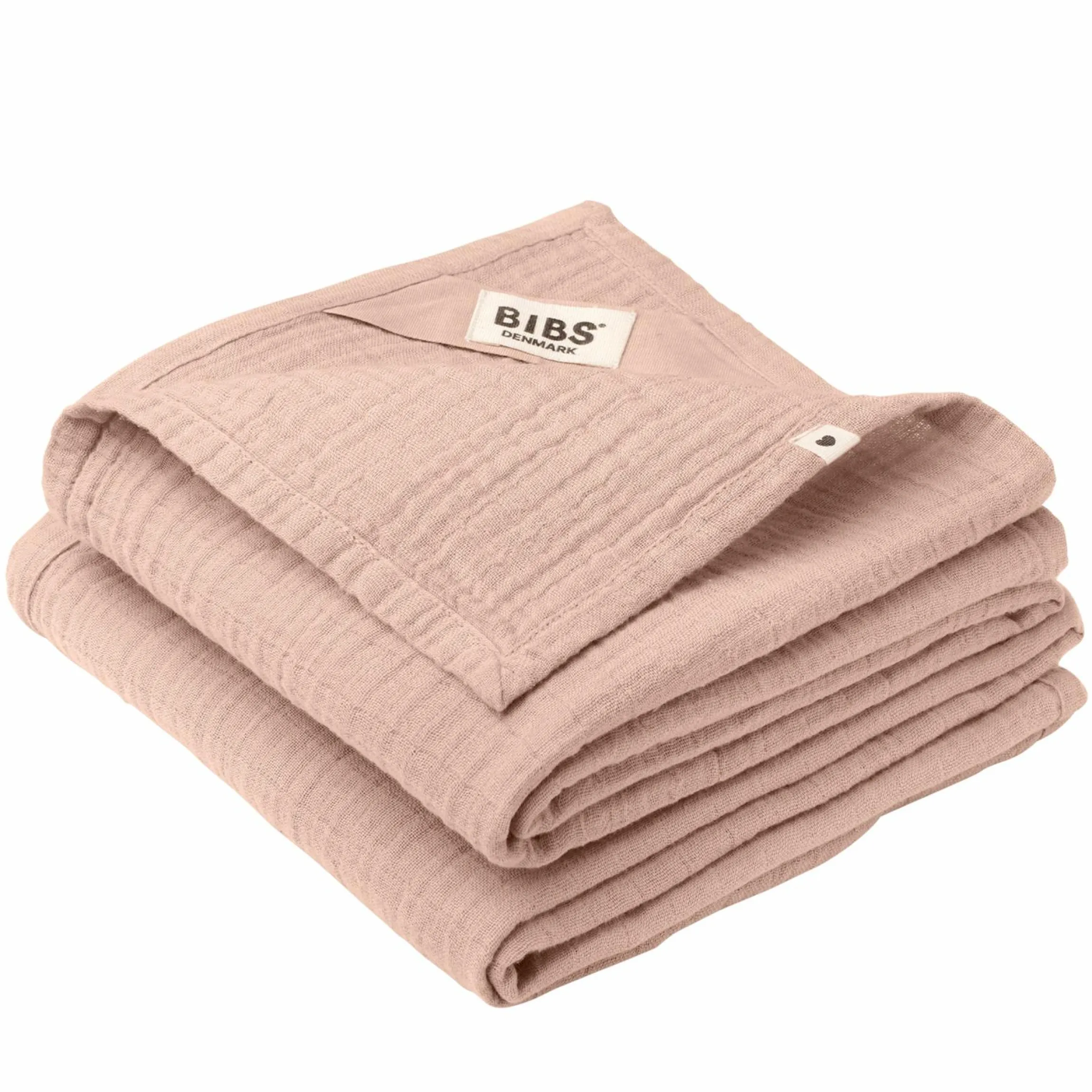 Mullwindel / Mulltuch / Pucktuch 2er Pack Muslin Cloth 70 x 70 cm - Blush