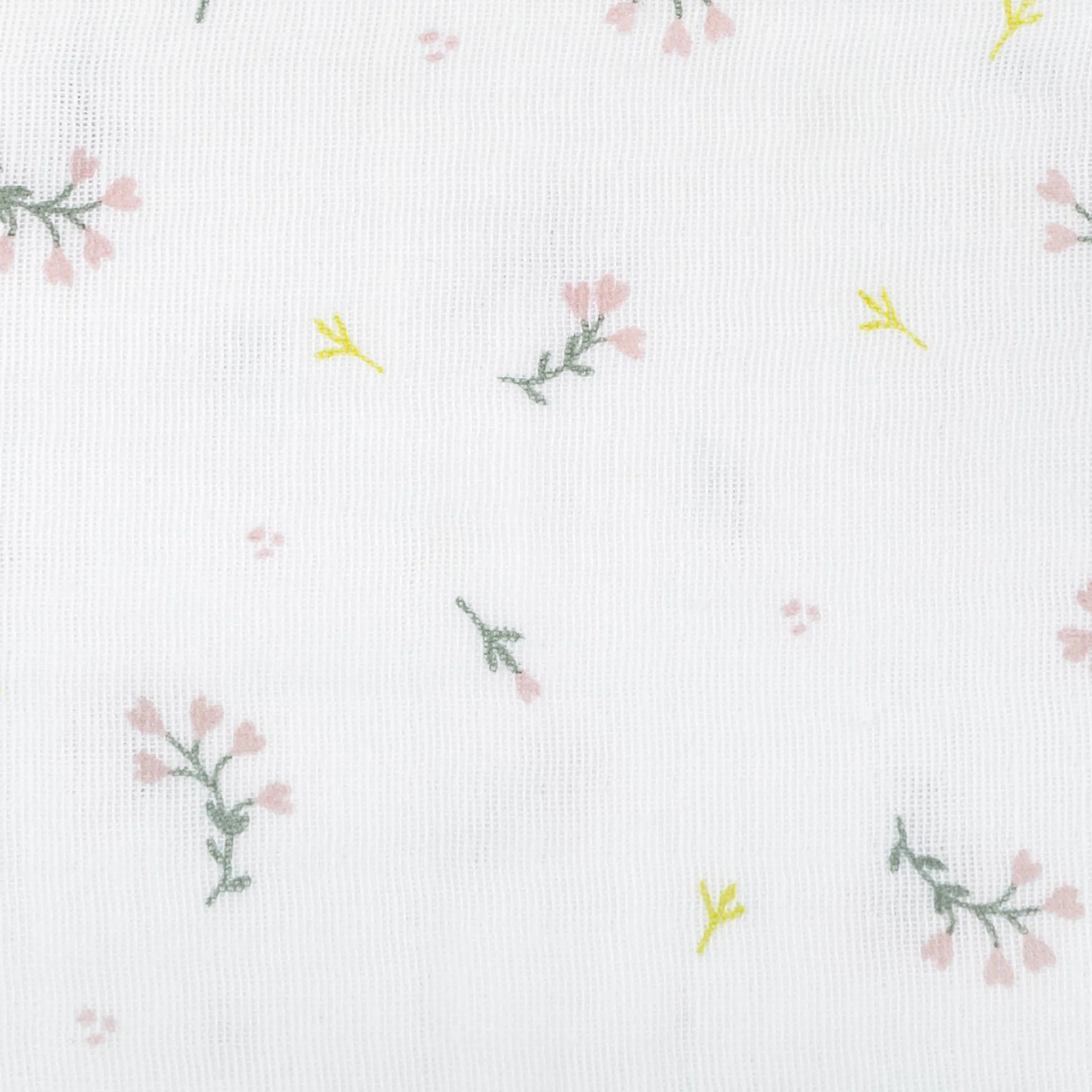 Mullwindel / Mulltuch 3er Pack Lovely 70 x 70 cm - Flower Pink