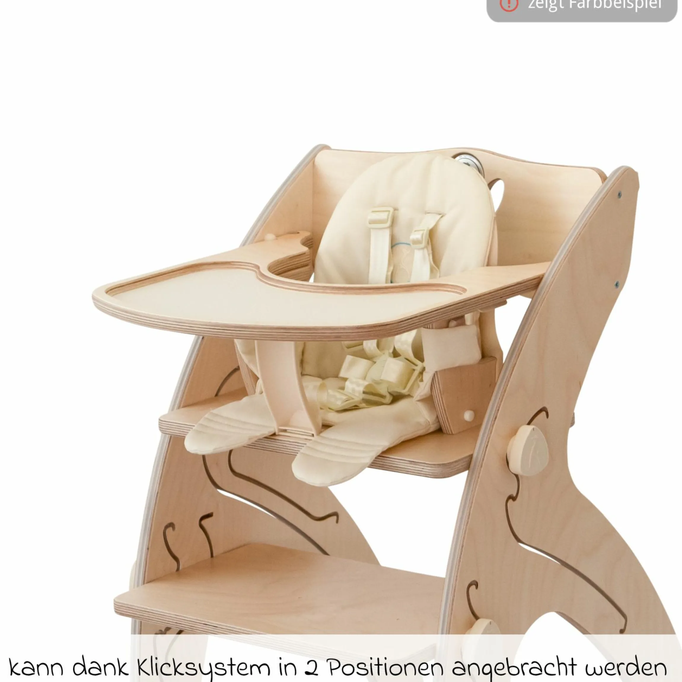 Multifunktionaler Hochstuhl-Set inkl. Babysitz, Tischplatte, Spielwürfel, Sicherheitsgurt - Hochstuhl, Schaukel, Treppe, Lerntower & Babywippe in einem bis 150 kg nutzbar - Weiß - Kollektion 2024