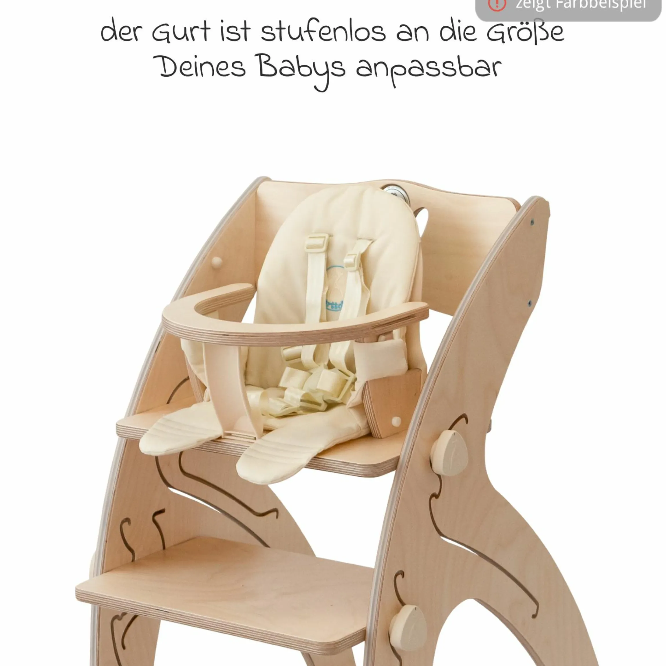 Multifunktionaler Hochstuhl-Set inkl. Babysitz, Tischplatte, Spielwürfel, Sicherheitsgurt - Hochstuhl, Schaukel, Treppe, Lerntower & Babywippe in einem bis 150 kg nutzbar - Grün - Kollektion 2024