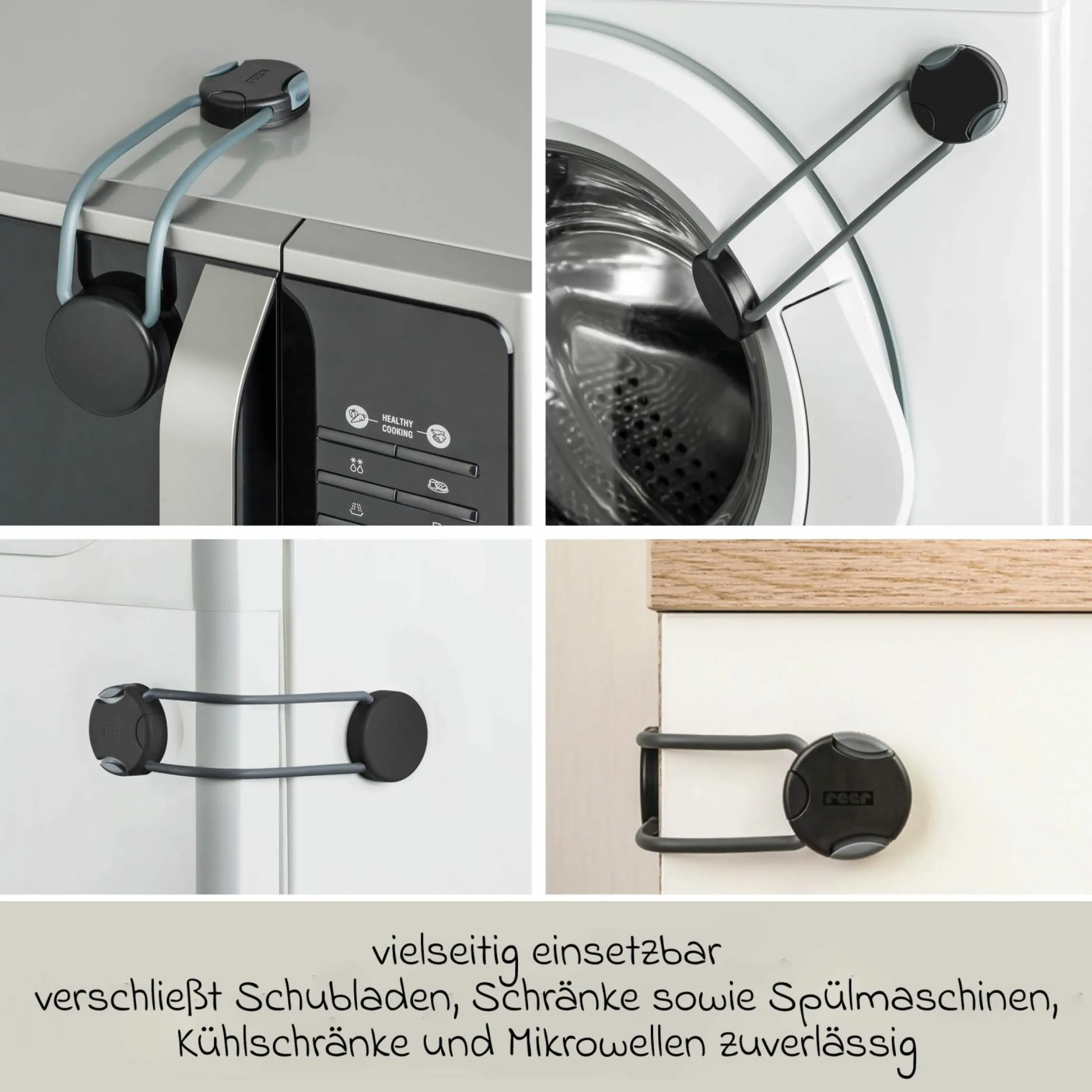 Multi-Sicherung mit Klebeband - Anthrazit