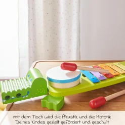 Musiktisch Klang - Kroko