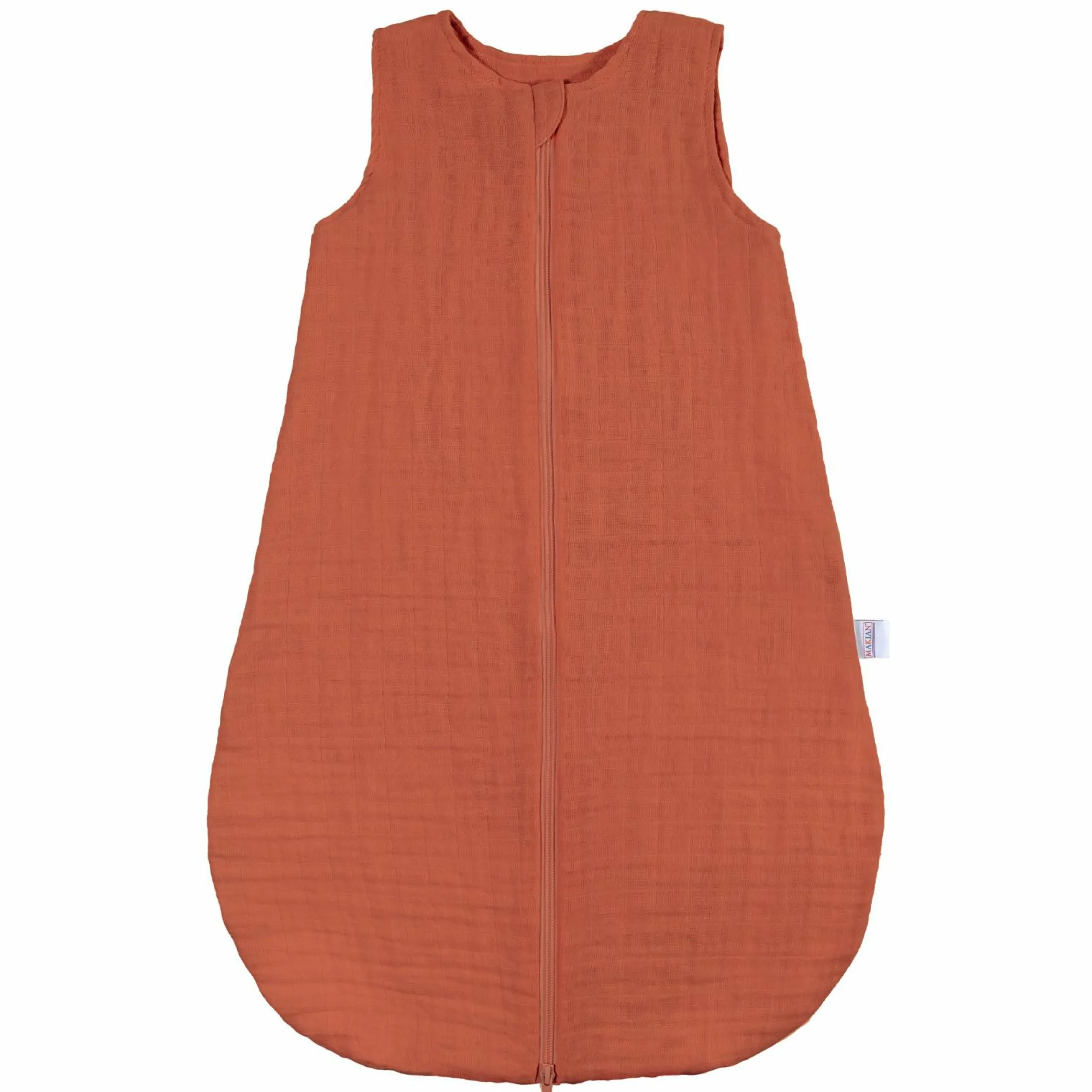 Musselin-Schlafsack - Terracotta - Gr. 60 cm