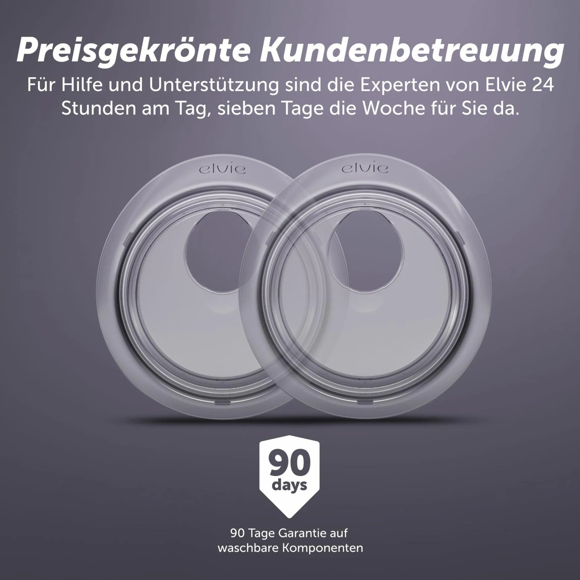 Muttermilch-Auffangschale 2er Pack Catch
