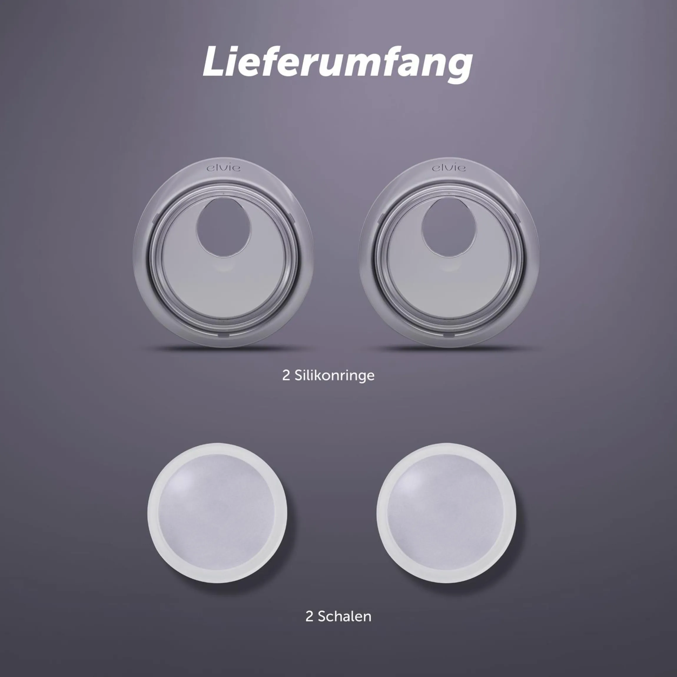 Muttermilch-Auffangschale 2er Pack Catch
