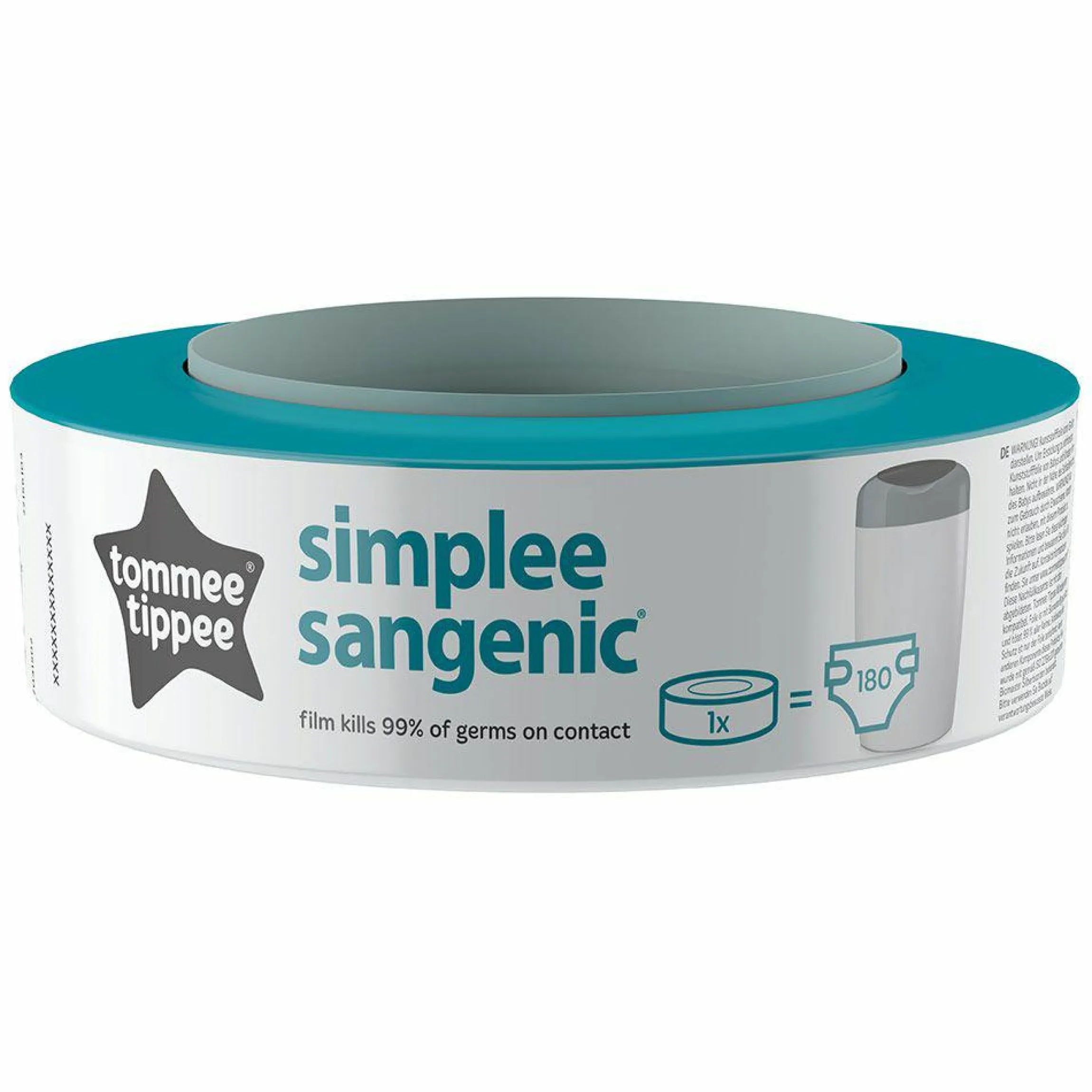 Nachfüllkassette für Windeleimer Simplee Sangenic - 6er Pack - Greenfilm™