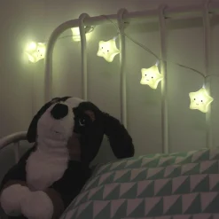 Nachtlicht / Lichterkette Lumilu String Light - Star - Gelb