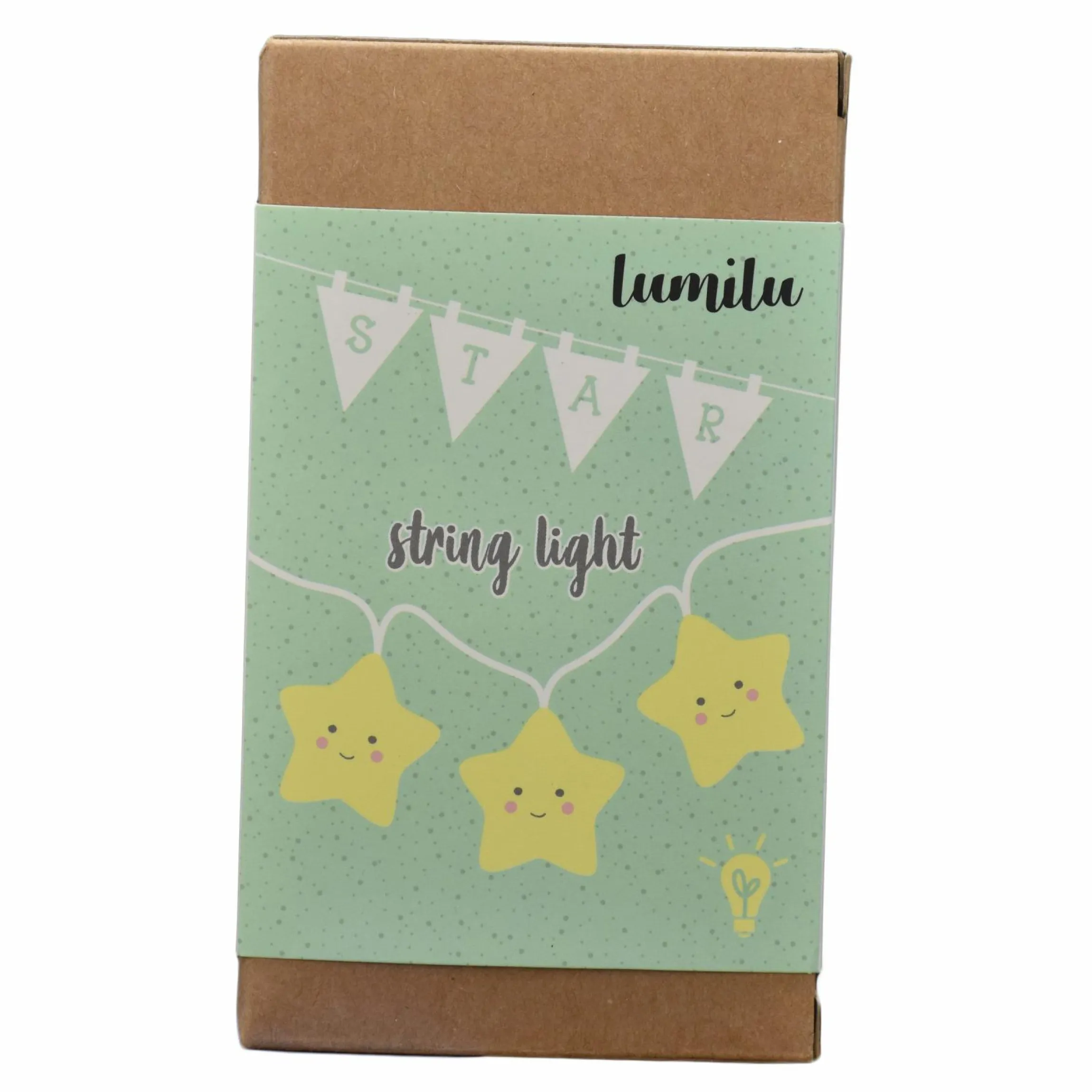 Nachtlicht / Lichterkette Lumilu String Light - Star - Gelb