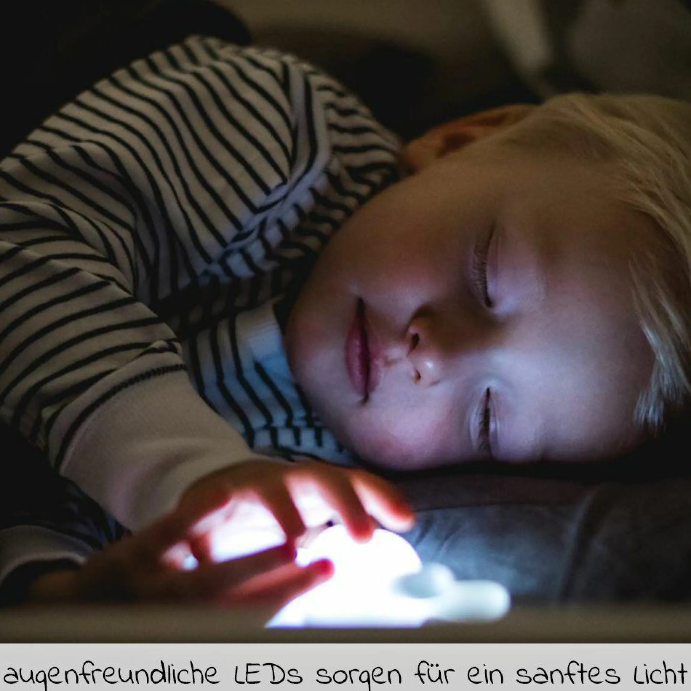 Nachtlicht 3er Set LED Induktion - Häschen - Weiß