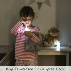 Nachtlicht 3er Set LED Induktion - Häschen - Weiß