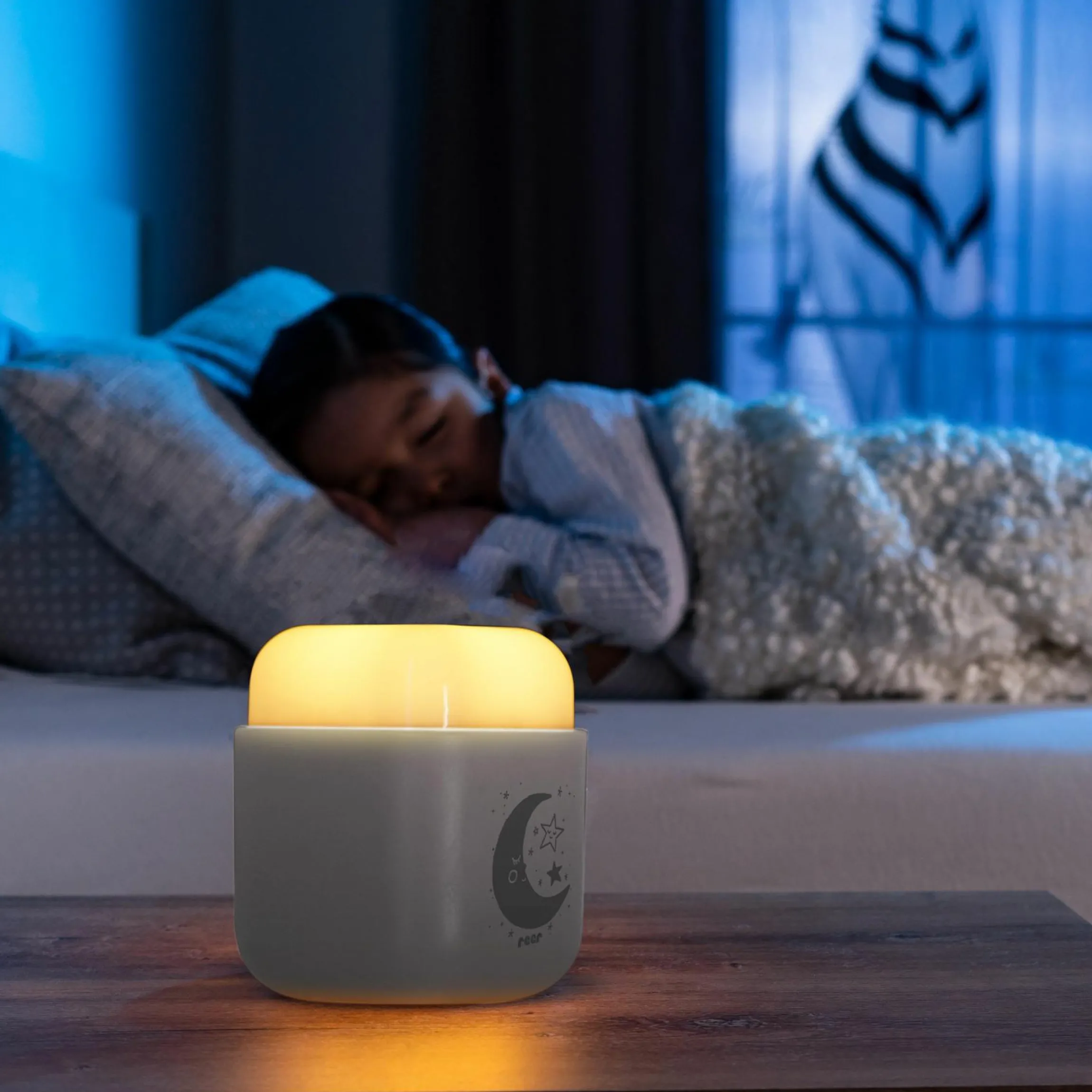 Nachtlicht 2in1 SleepLight - Hellgrau
