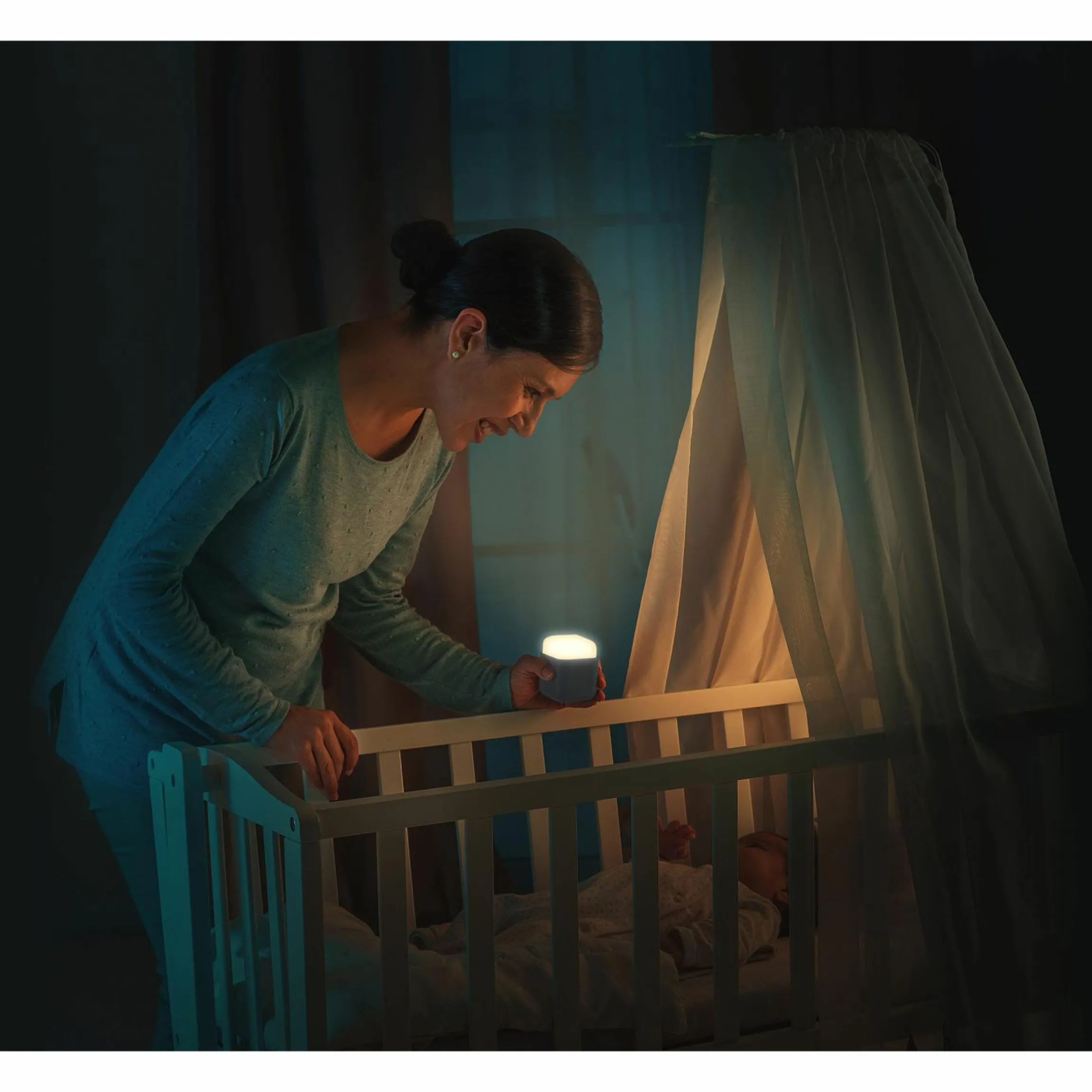 Nachtlicht 2in1 SleepLight - Hellgrau