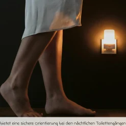 Nachtlicht Mama mit Bewegungsmelder - Weiß - Kollektion 2024