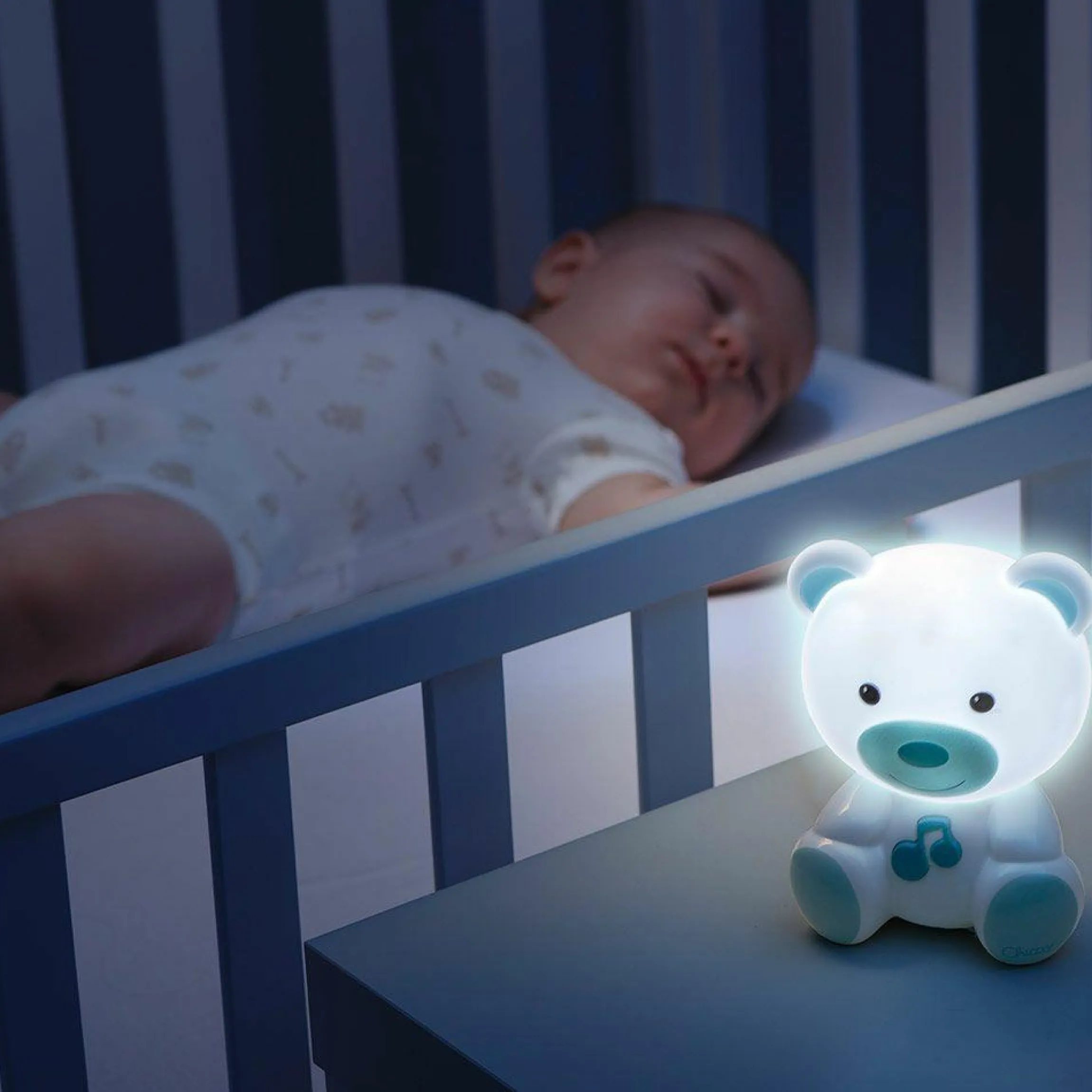 Nachtlicht Traumlicht Bär - Blau
