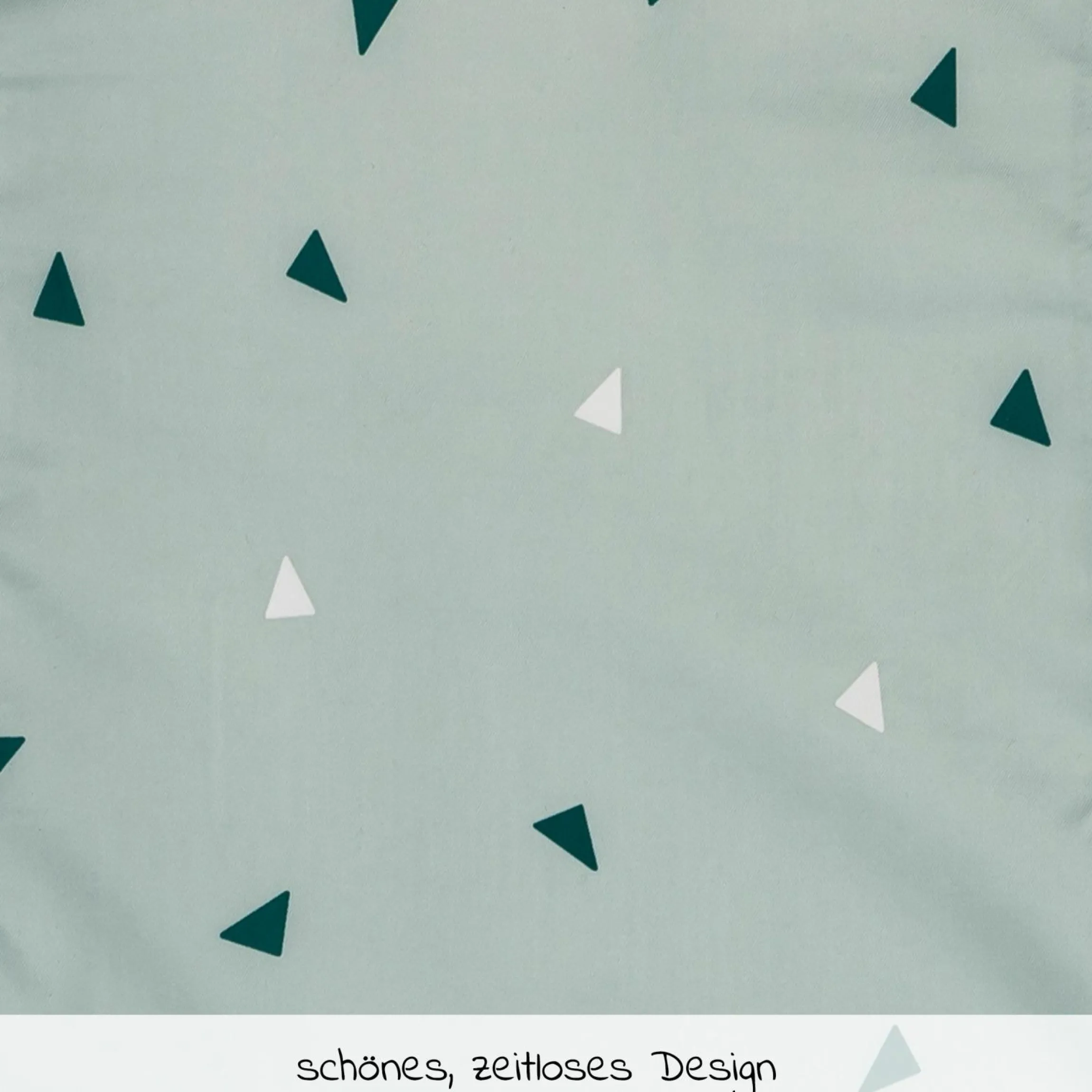 Nasstasche / Windeltasche 3er Pack - Triangel - Mintgrün