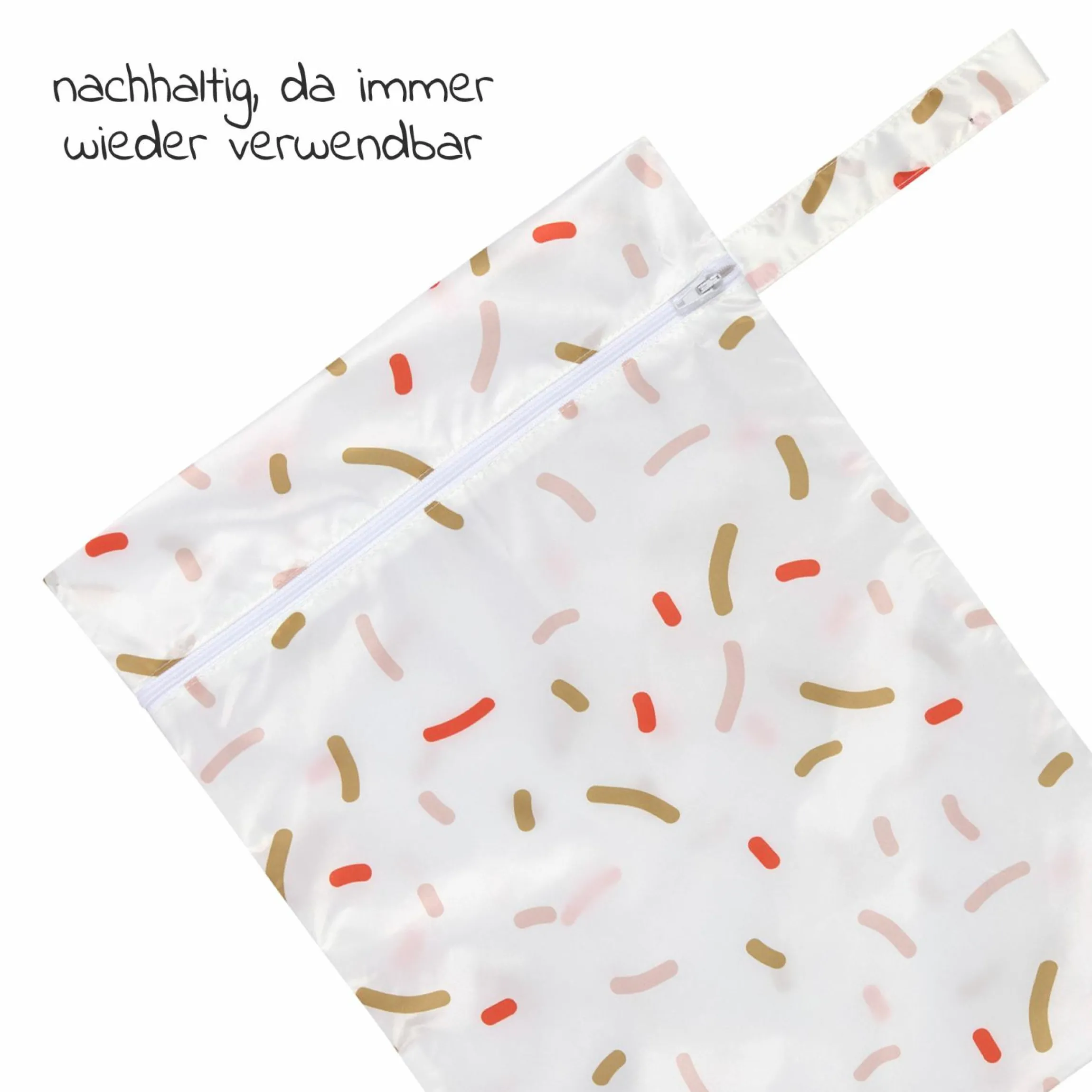 Nasstasche 2er Pack Wet Bag - Little Mateys - Spicy Orange