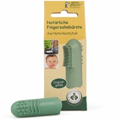 Natürlicher Fingerzahnbürste aus Naturkautschuk