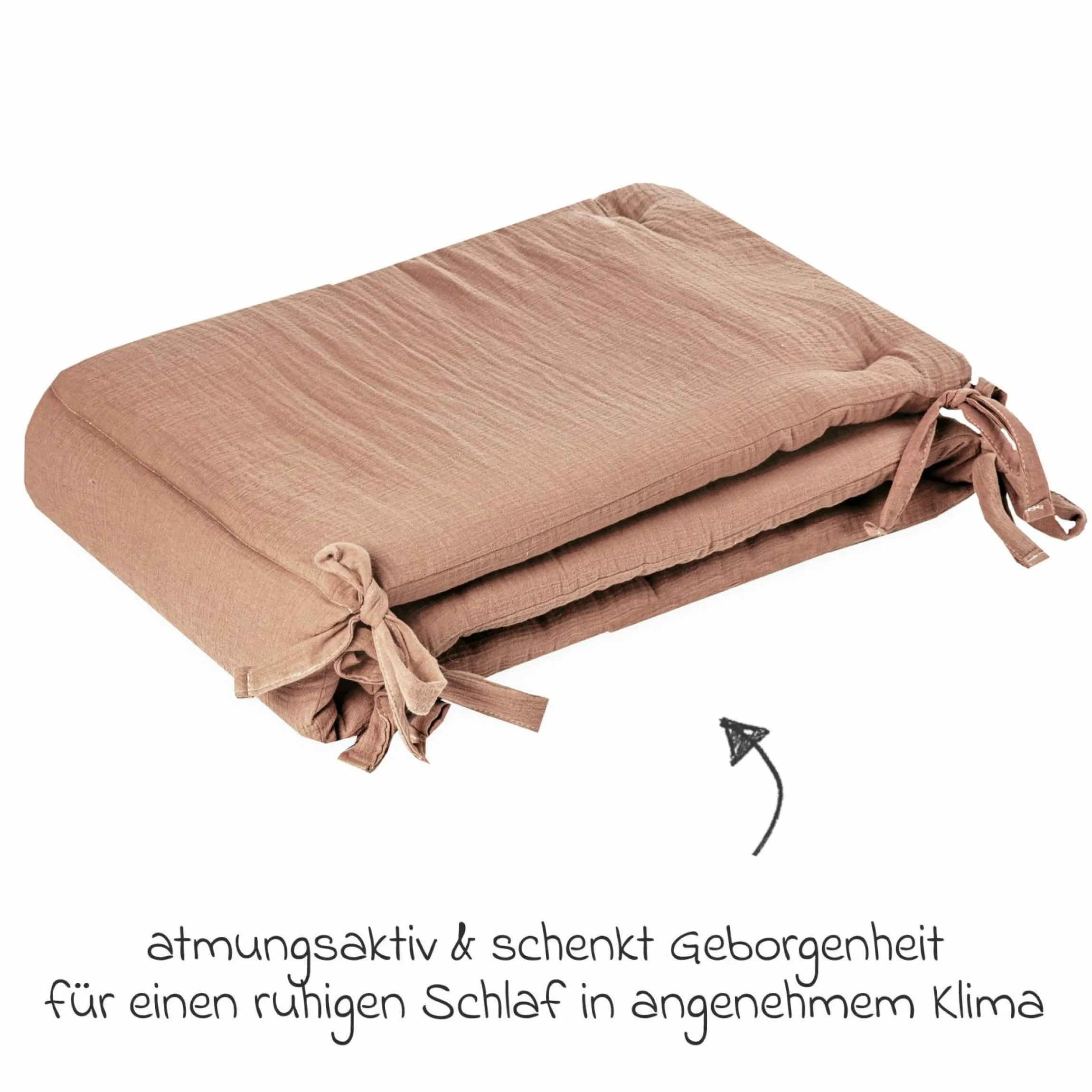 Nestchen Musselin 180 x 35 cm - Dune